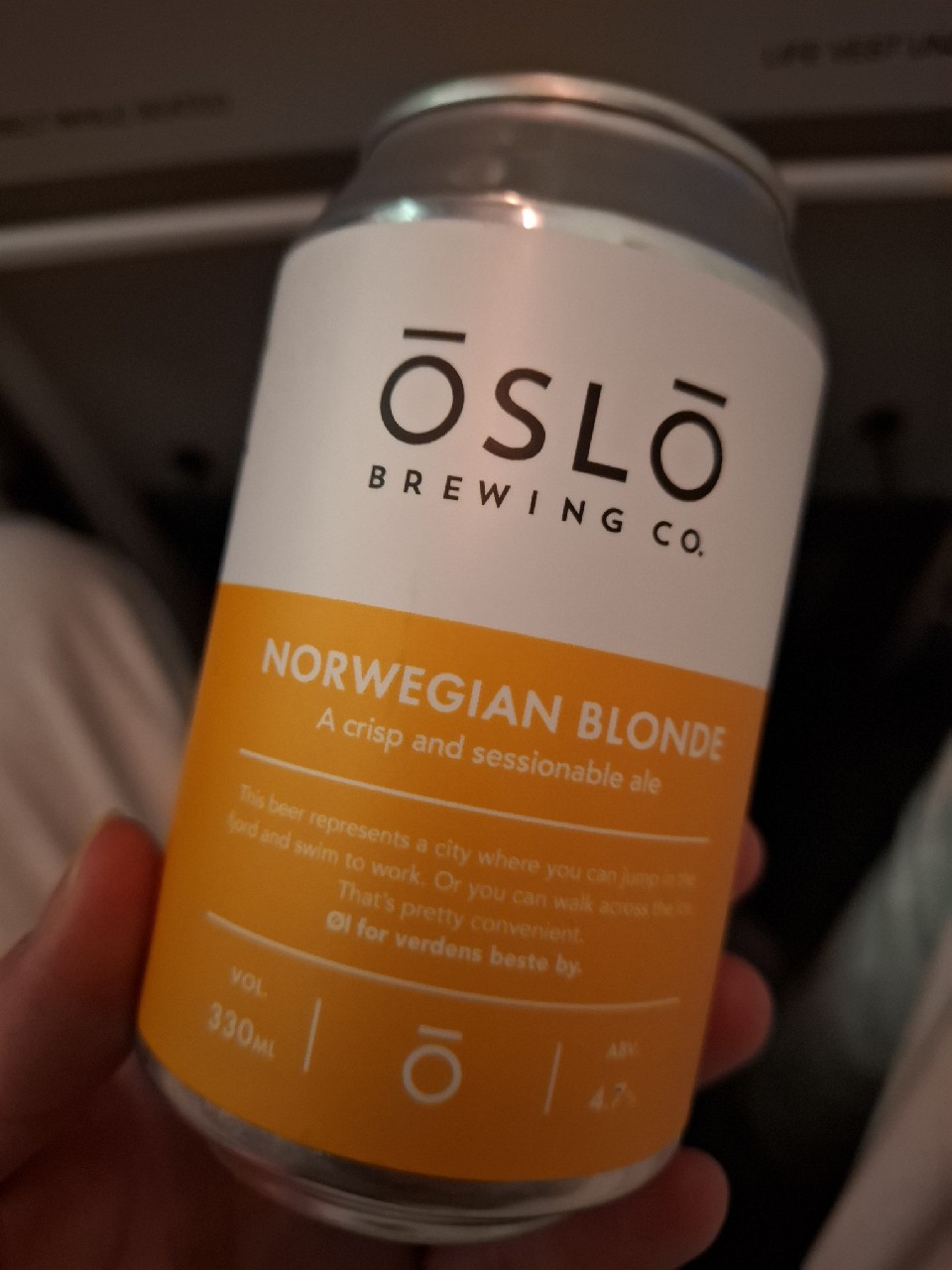 Norwegian Blonde, Oslo Brewing Company