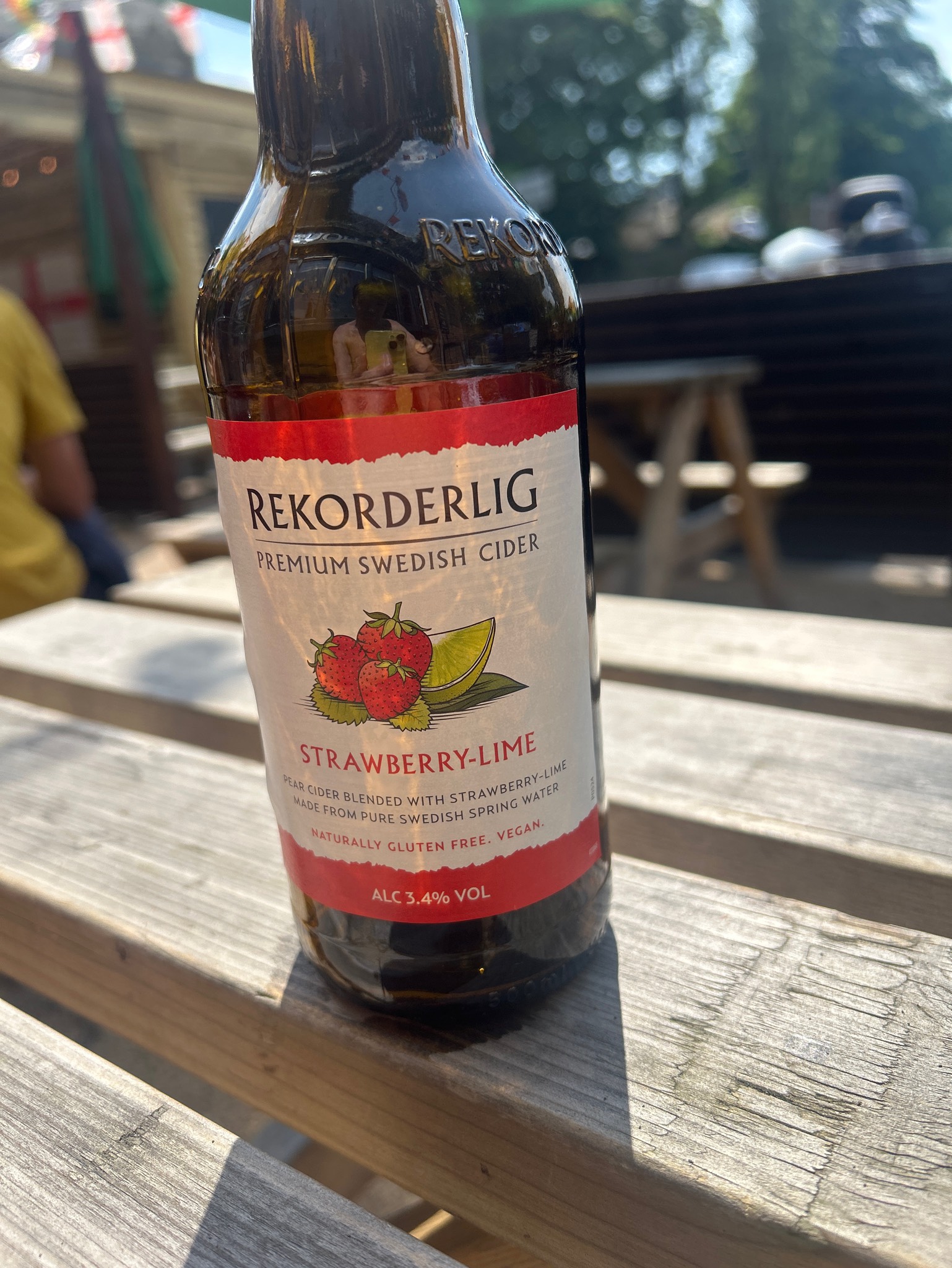 Rekorderlig Strawberry-Lime / Jordgubb-Lime, Åbro Bryggeri