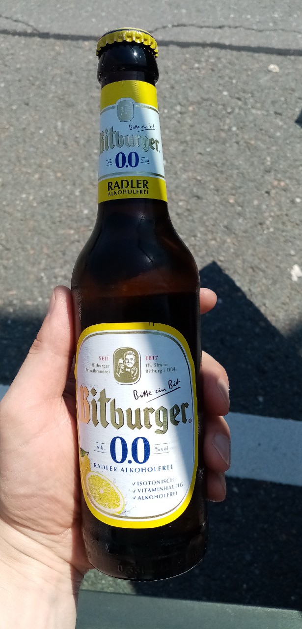 Bitburger 0,0% Radler Alkoholfrei, Bitburger Brauerei