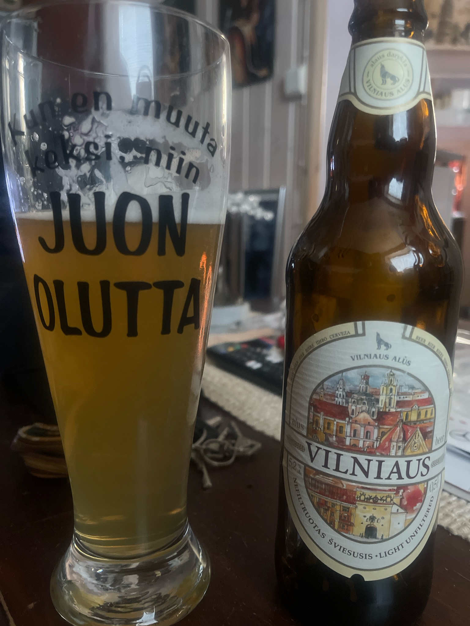 Vilniaus Alus Šviesusis Nefiltruotas, Vilniaus Alus