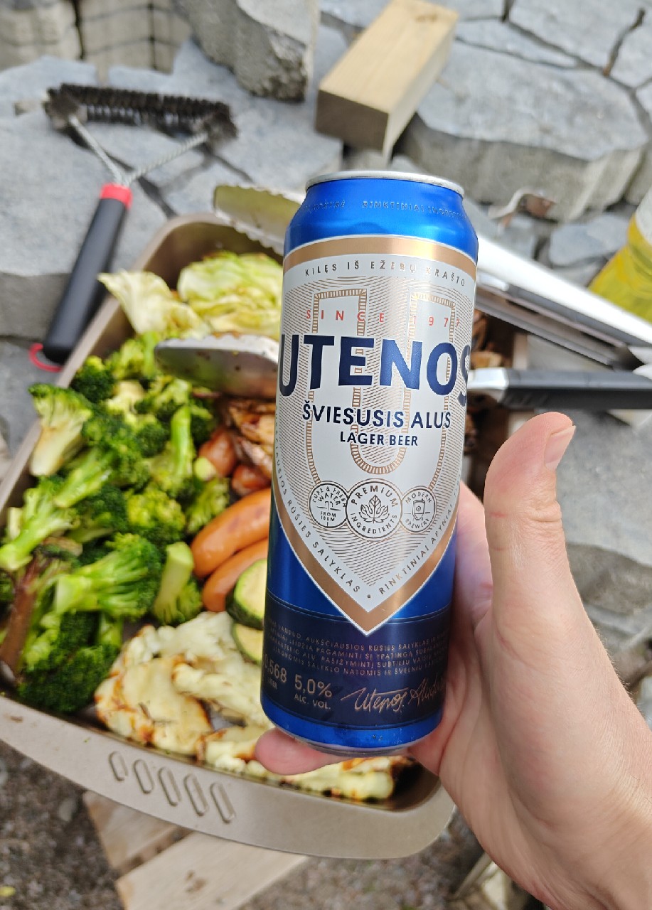 Utenos Lager Beer / Šviesusis Alus, Švyturys (Carlsberg)