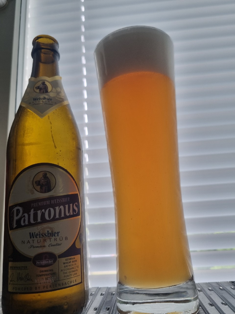 Patronus Premium Weissbier, Frankfurter Brauhaus (TCB Beverages)