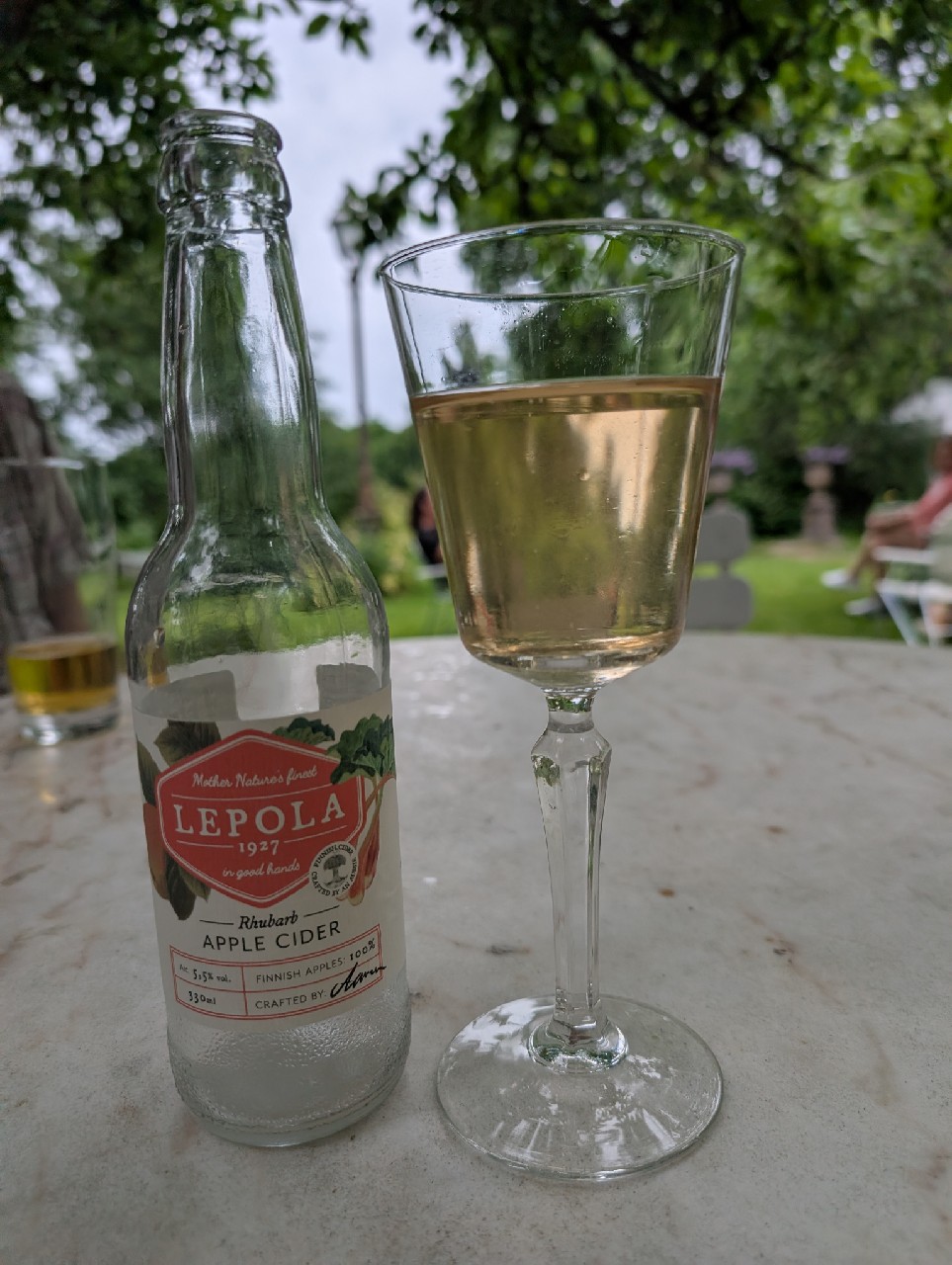 Rhubarb Apple Cider, Finland