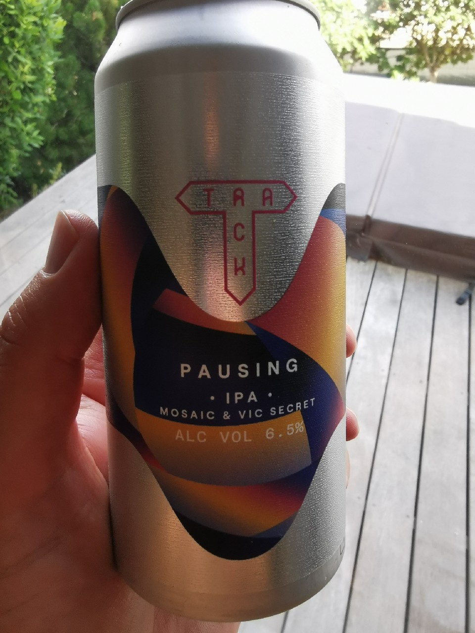 Pausing, Track Brewing Co.