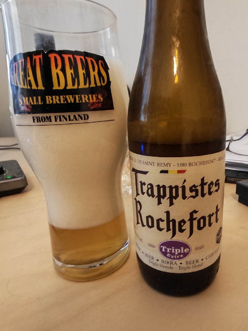 Trappistes Rochefort Triple Extra, Belgium
