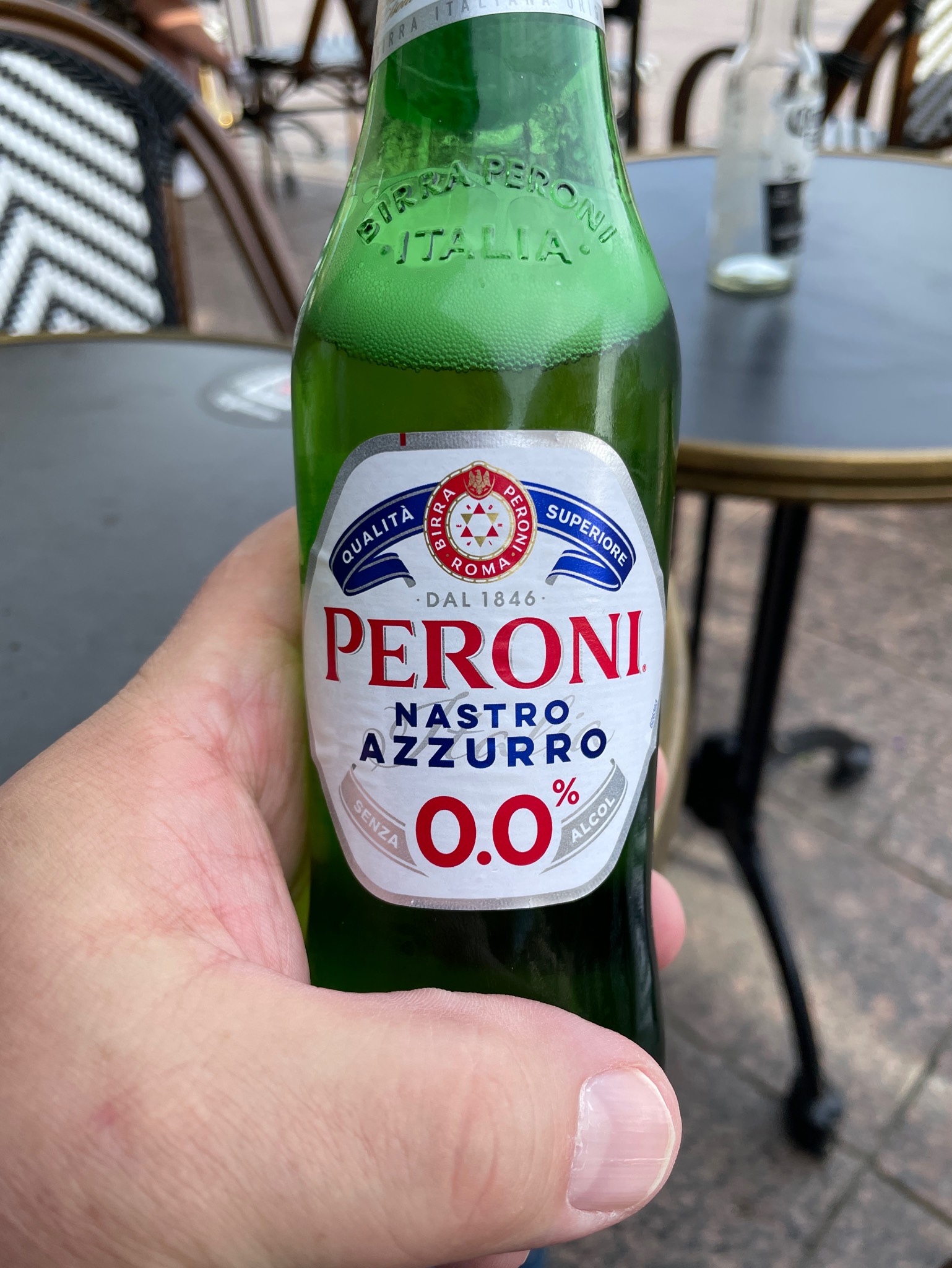 Nastro Azzurro 0.0 / Zero, Birra Peroni (Asahi Breweries)