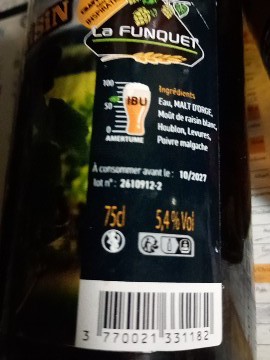 Grape ale, Brasserie Du Funquet
