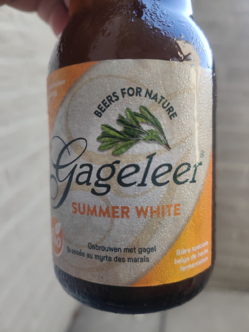 Gageleer Sour White – No Hops, Beers for Nature