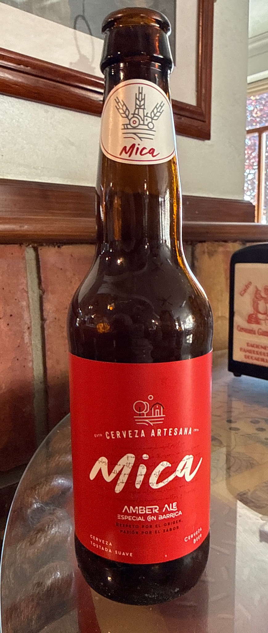 Mica - Brown Ale, Cerveza Mica de la Sierra