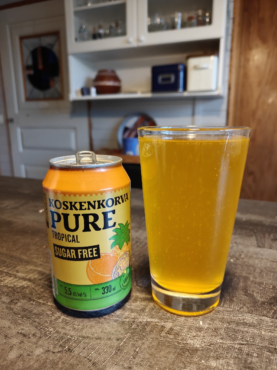 Koskenkorva Pure Tropical Sugar Free, Finland