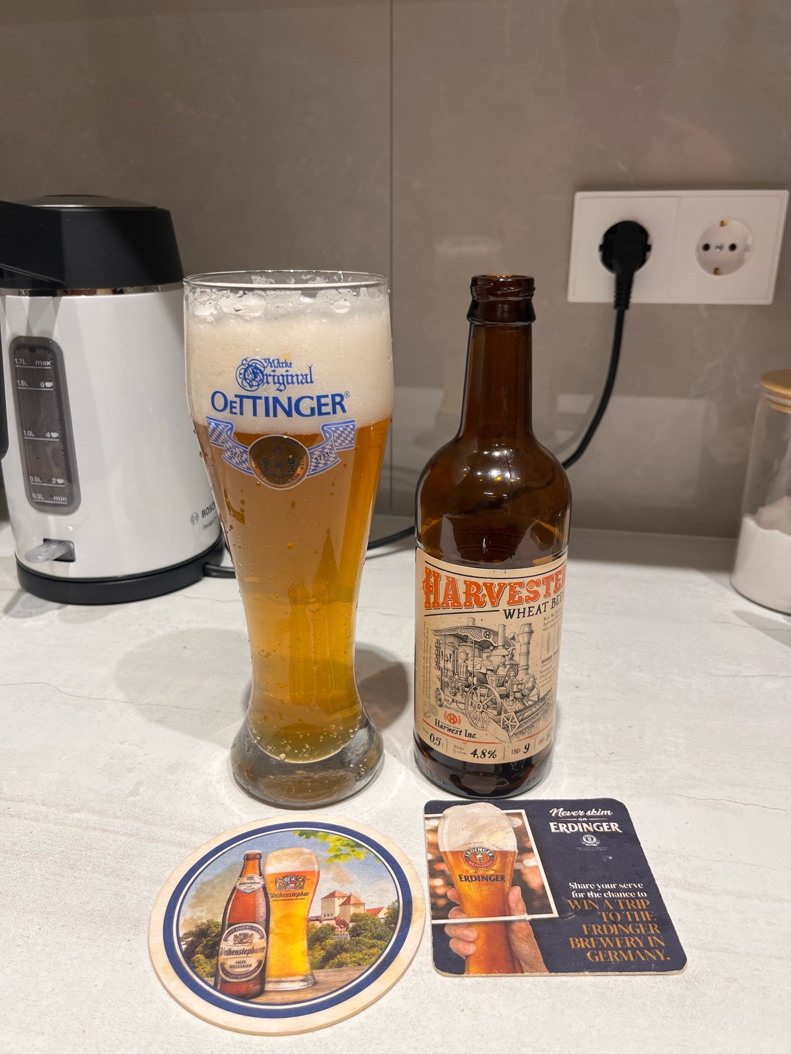 Harvester Wheat Beer, Tomskoe Pivo / Томское Пиво