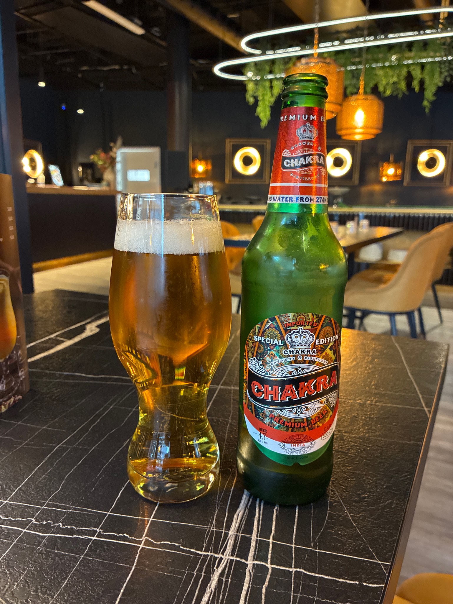 Chakra Premium Beer, India