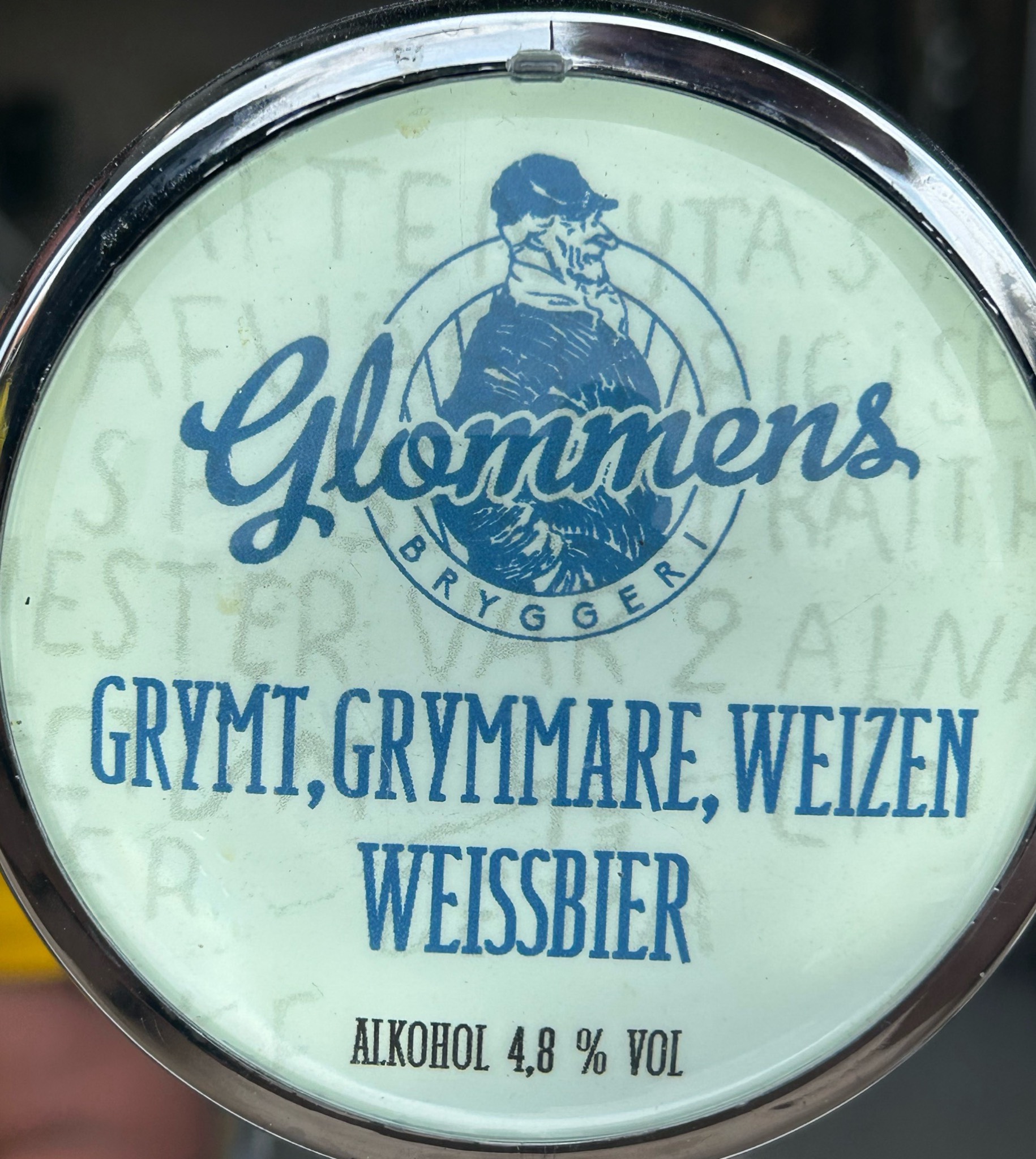 Grymt, grymmare, weizen weissbier, Glomens bryggeri