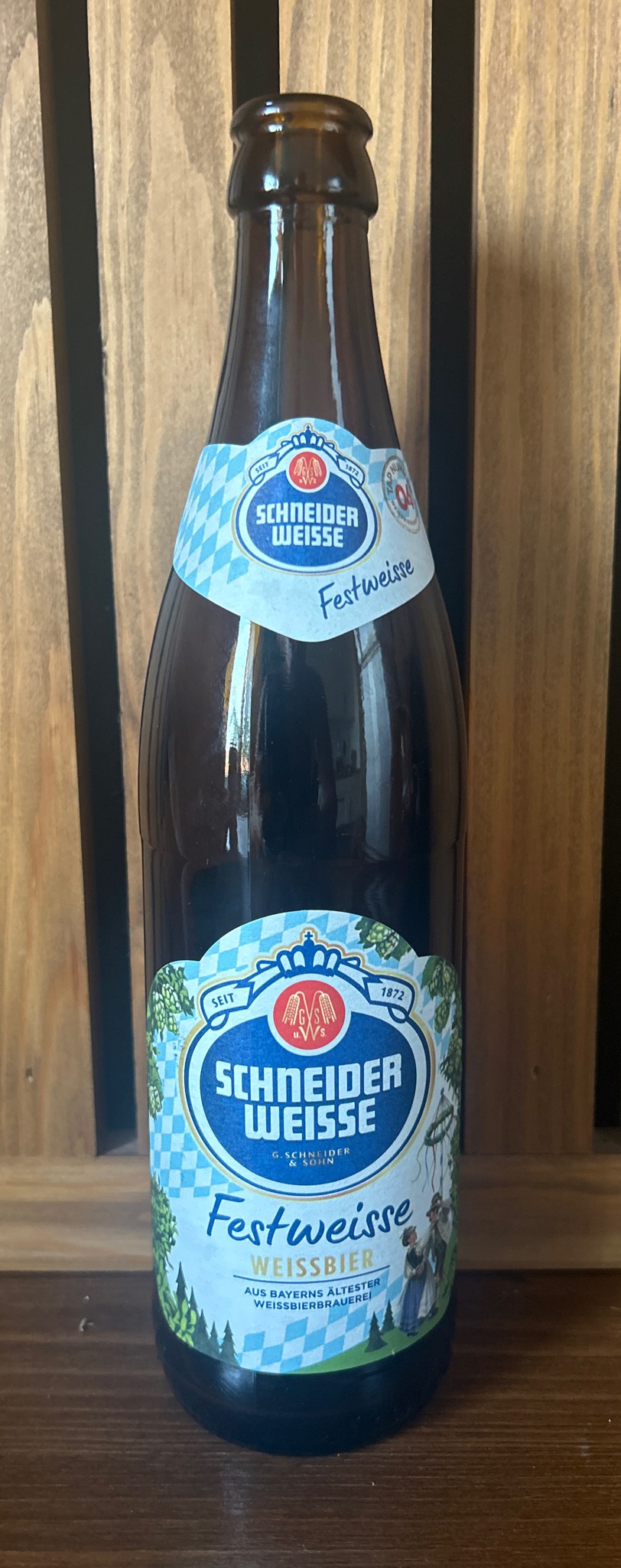 Schneider Weisse Tap 4 Festweisse Weissbier, Germany