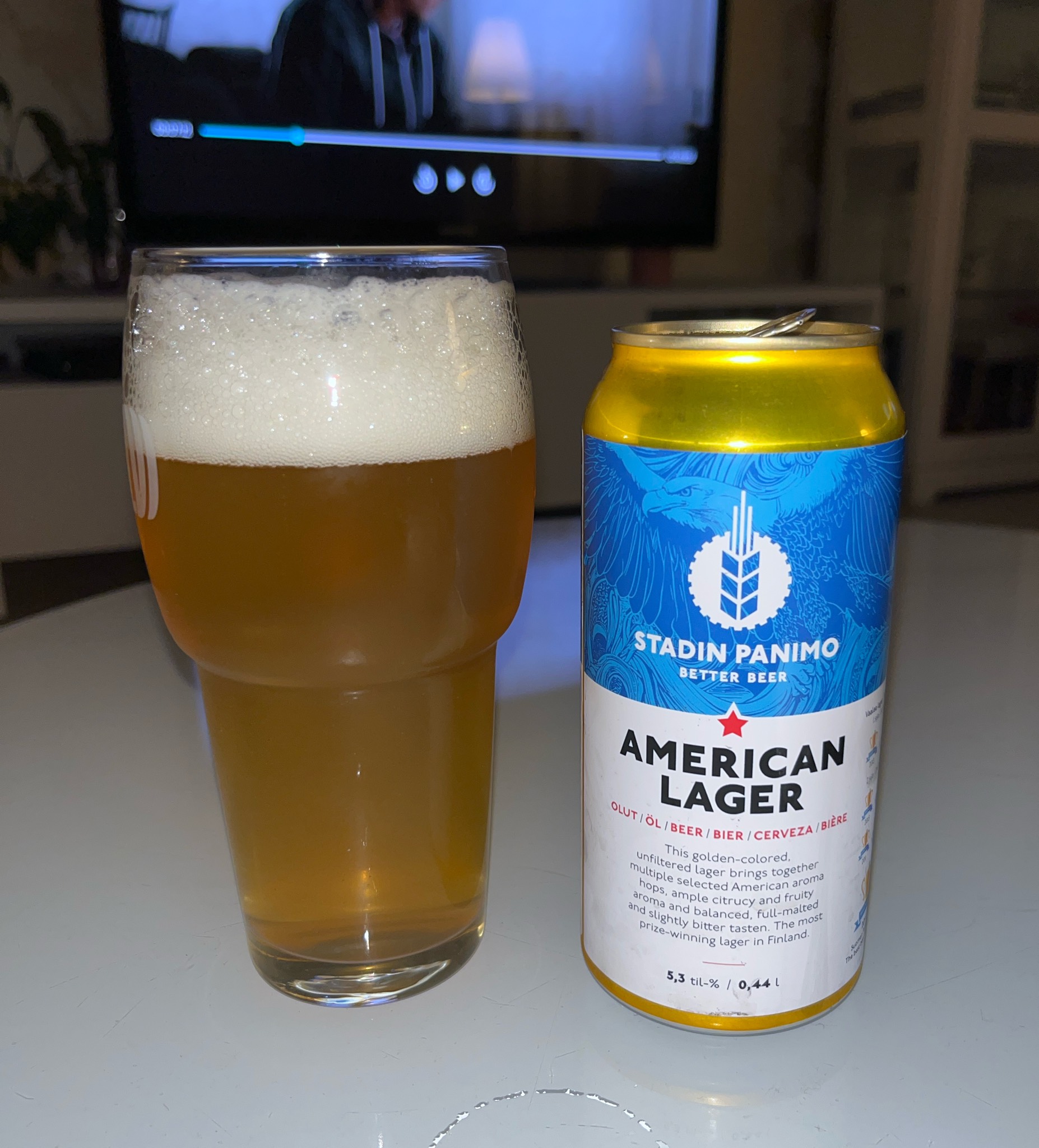 American Lager 4.5%, Finland