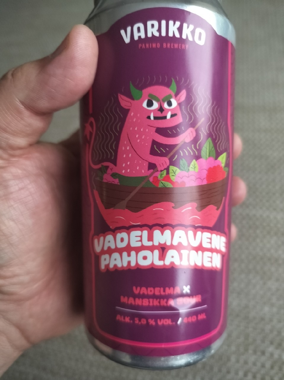Vadelmavene Paholainen, Finland