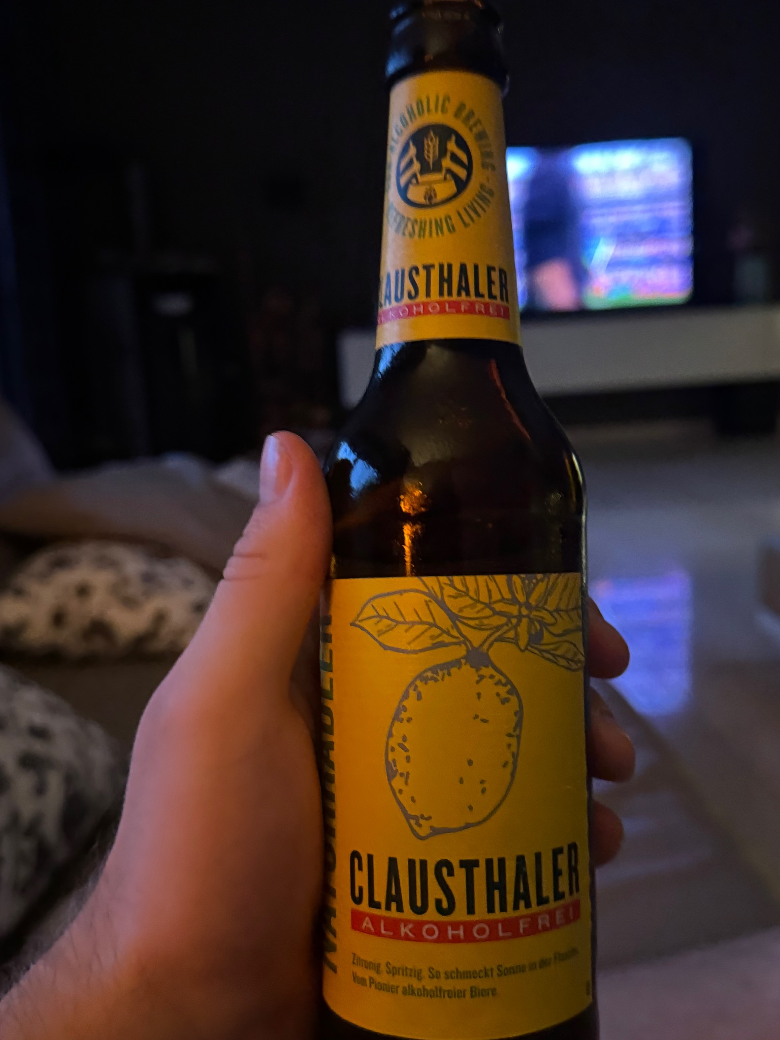 Clausthaler Radler Naturtrüb Alkoholfrei, Binding-Brauerei (Oetker Group)