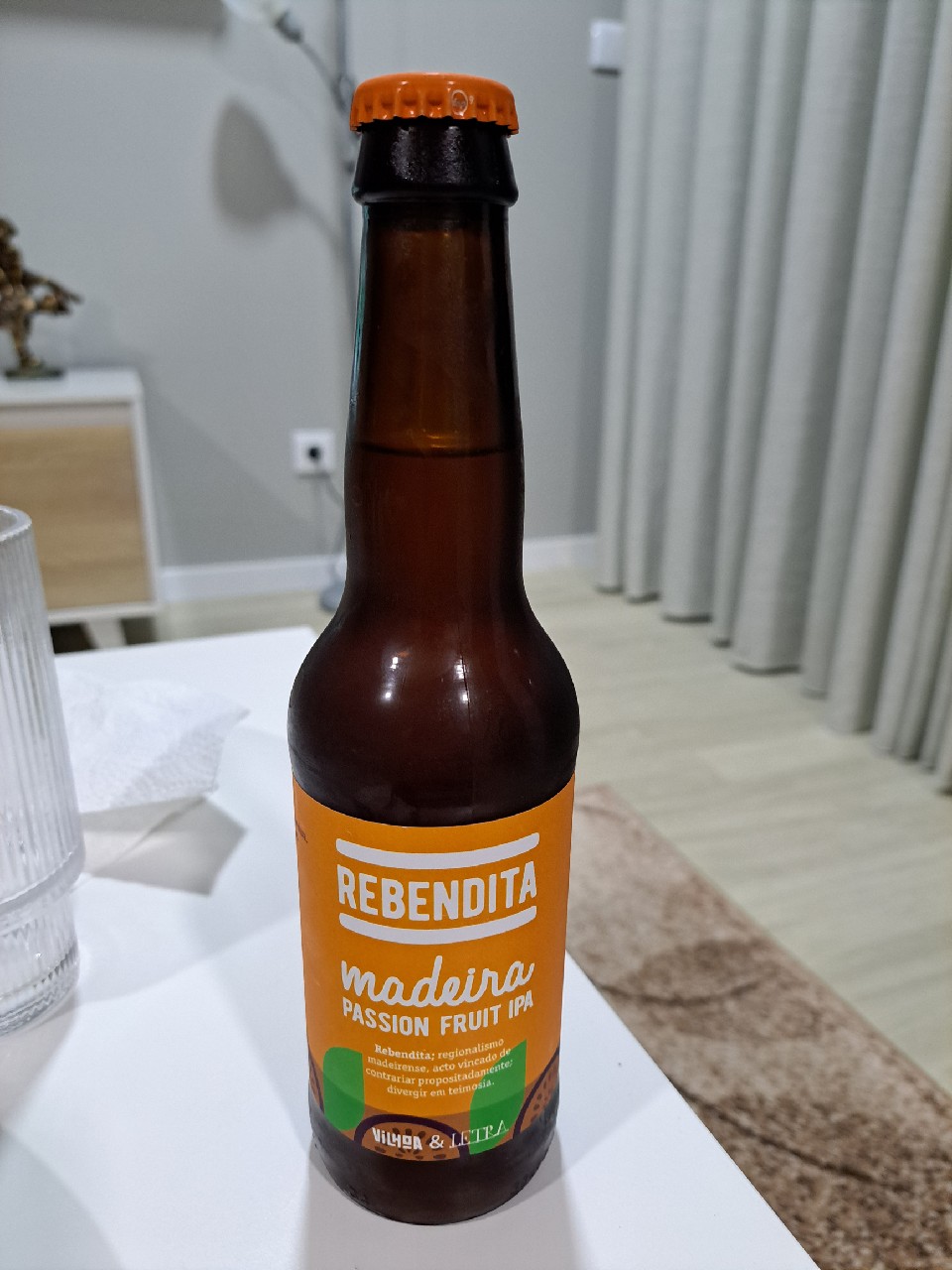 Rebendita Passion Fruit IPA, Letra Craft Brewery