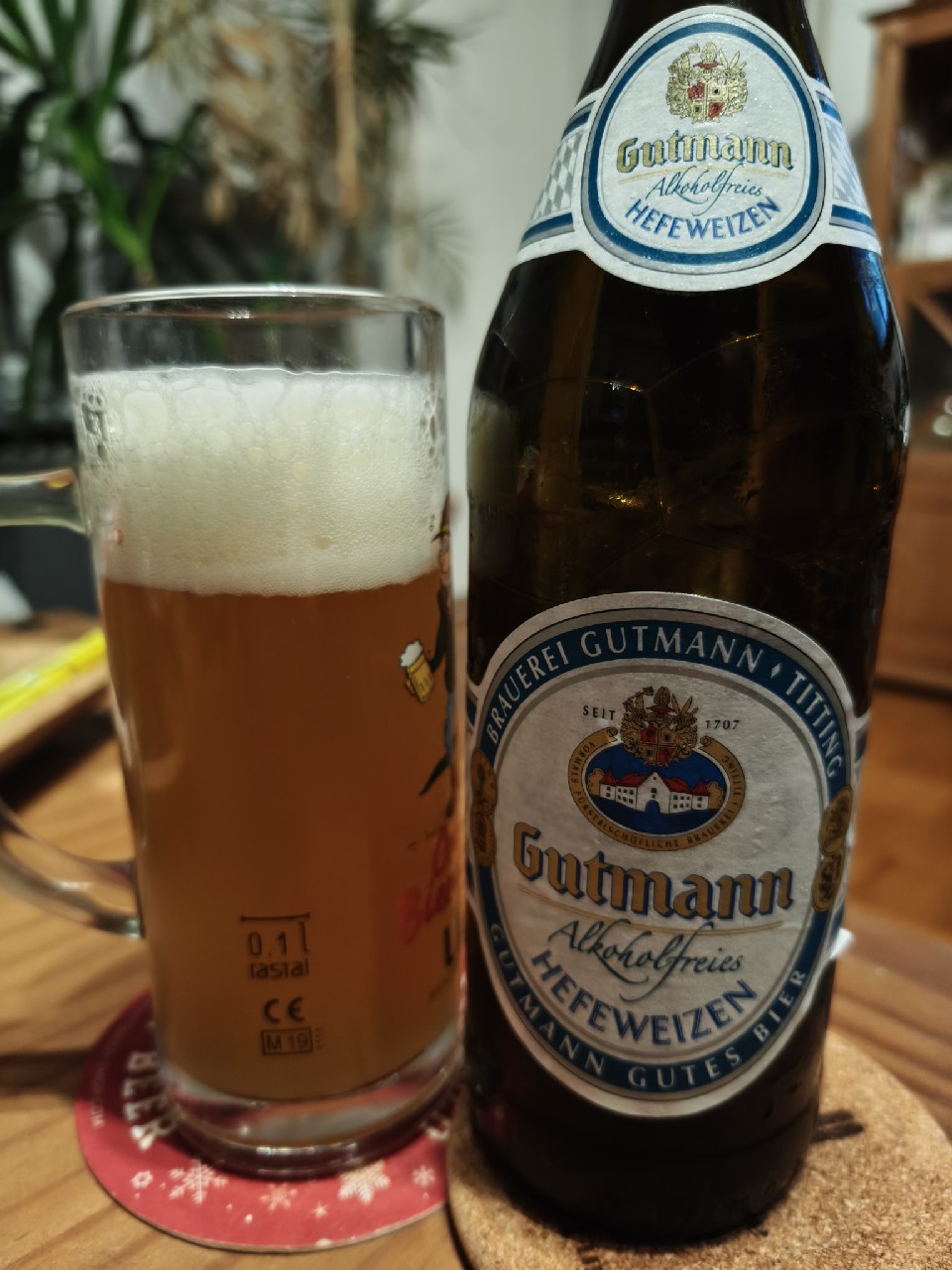 Alkoholfreies Hefeweizen, Brauerei Gutmann