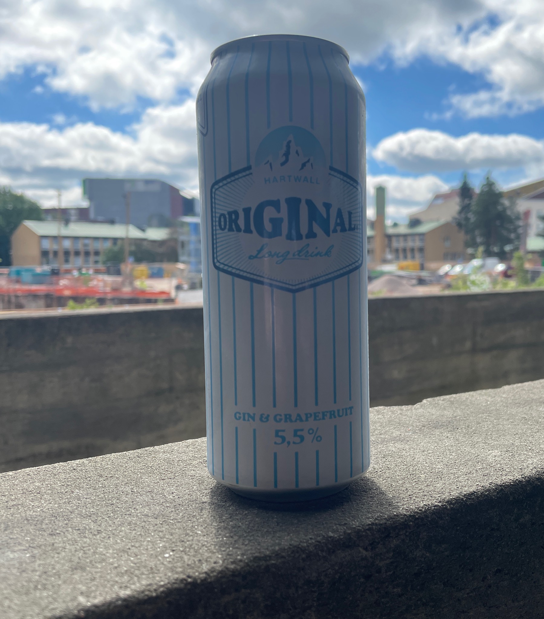 Original Long Drink White Label Grapefruit, Finland