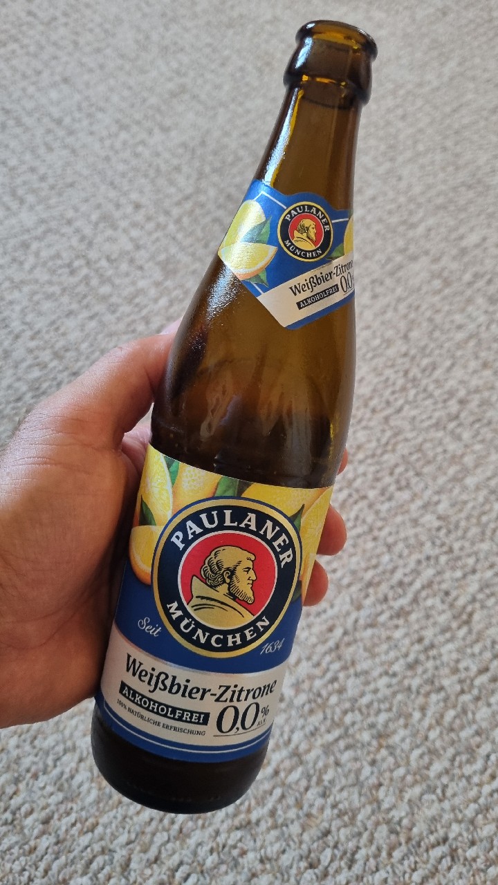 Paulaner Weißbier-Zitrone Alkoholfrei 0,0%, Germany