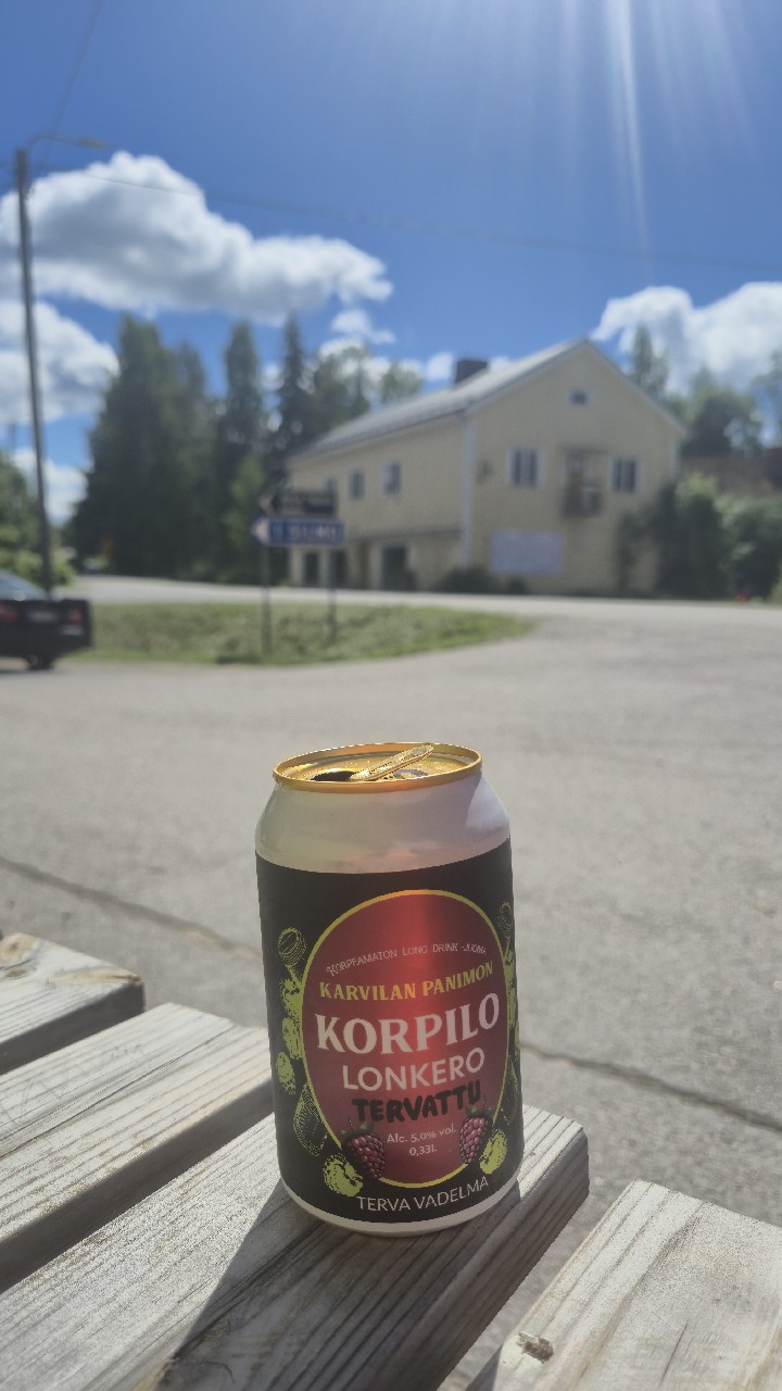 Korpilo Lonkero Tervattu Terva Vadelma, Finland