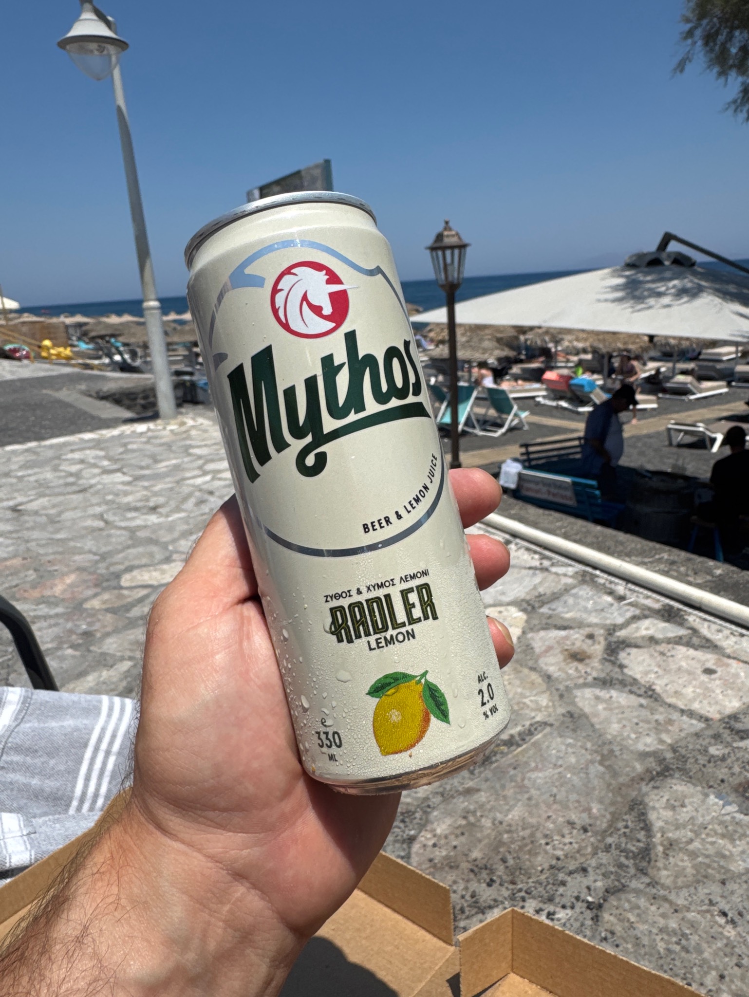 Mythos Radler, Greece
