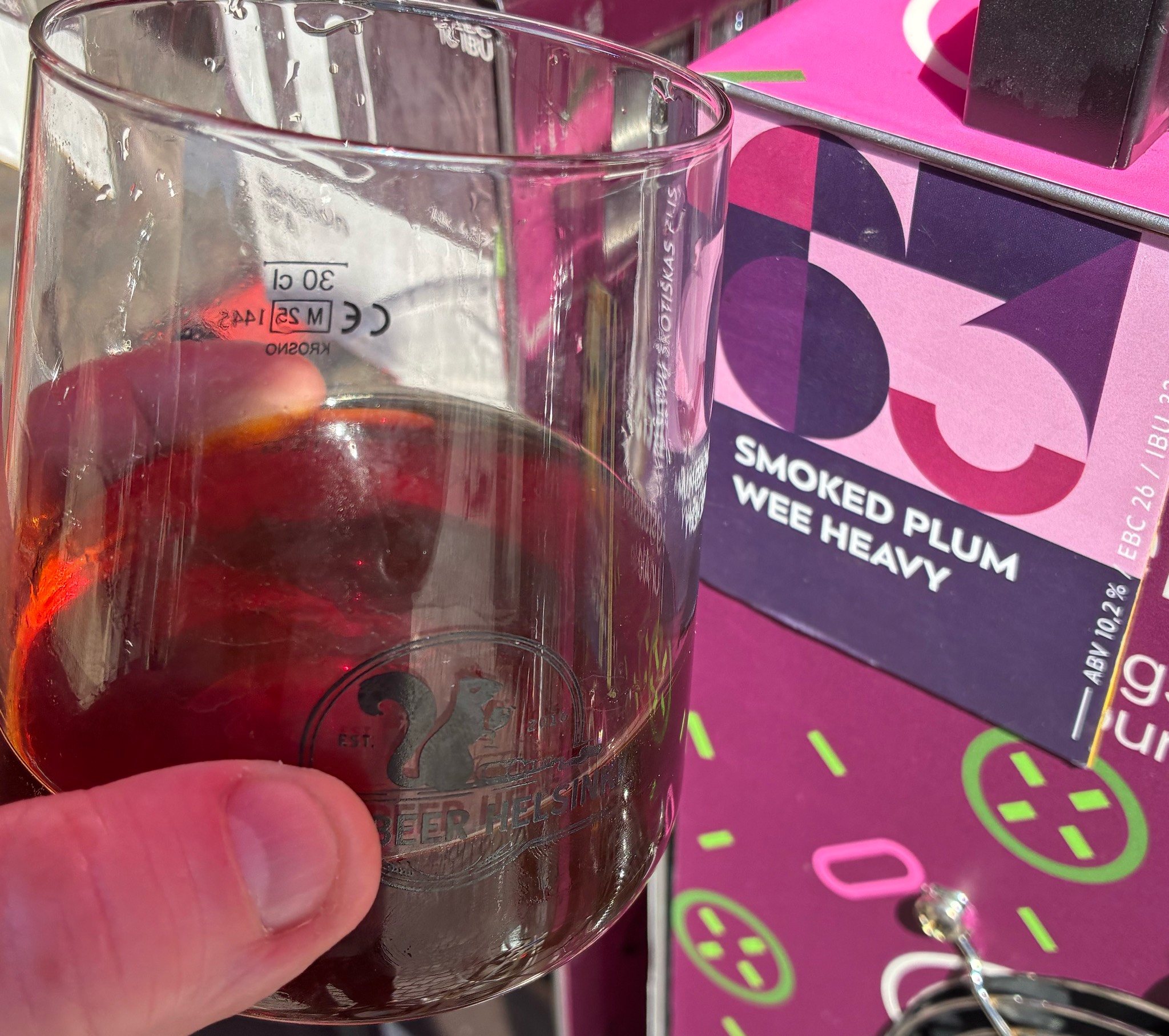 Smoked Plum Wee Heavy, Sakiškės Brewery / Sakiškių Alus