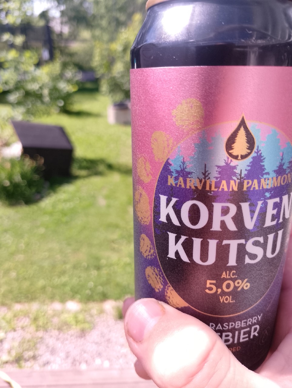 Korven Kutsu Wild Raspberry Witbier, Finland