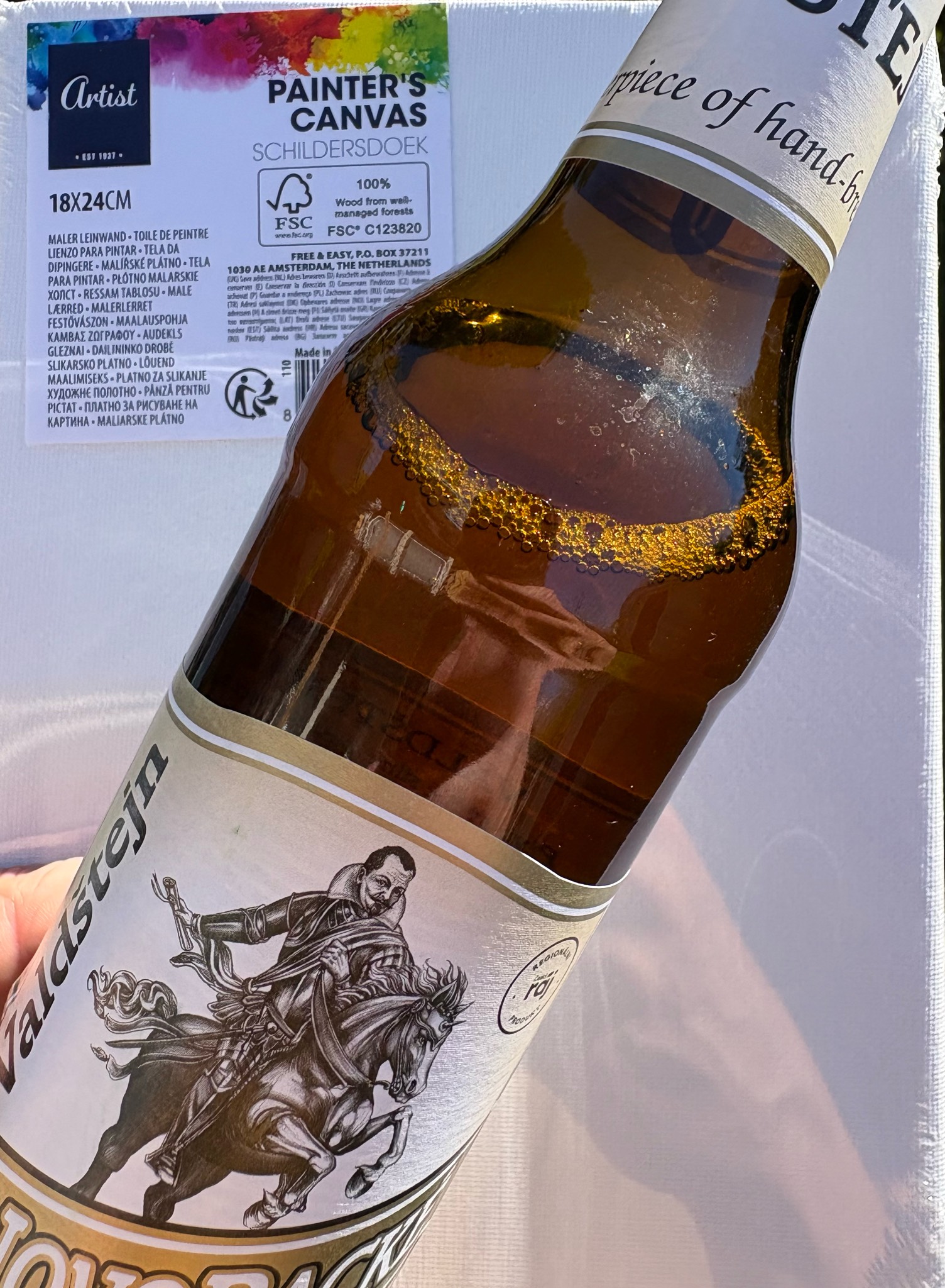 Novopacké Pivo 16° Valdštejn, Czech Republic