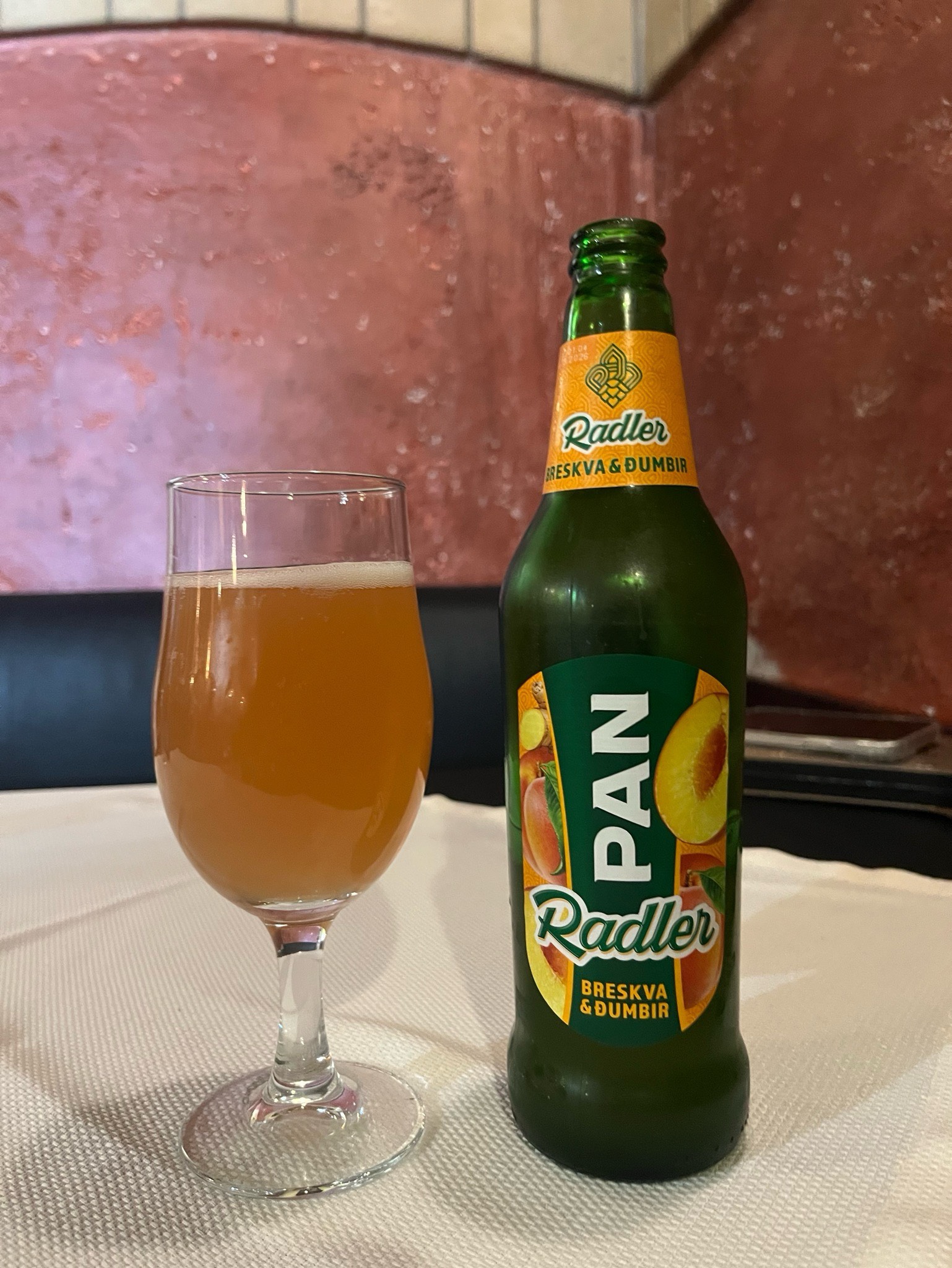 Pan Radler Breskva & Đumbir, Pan