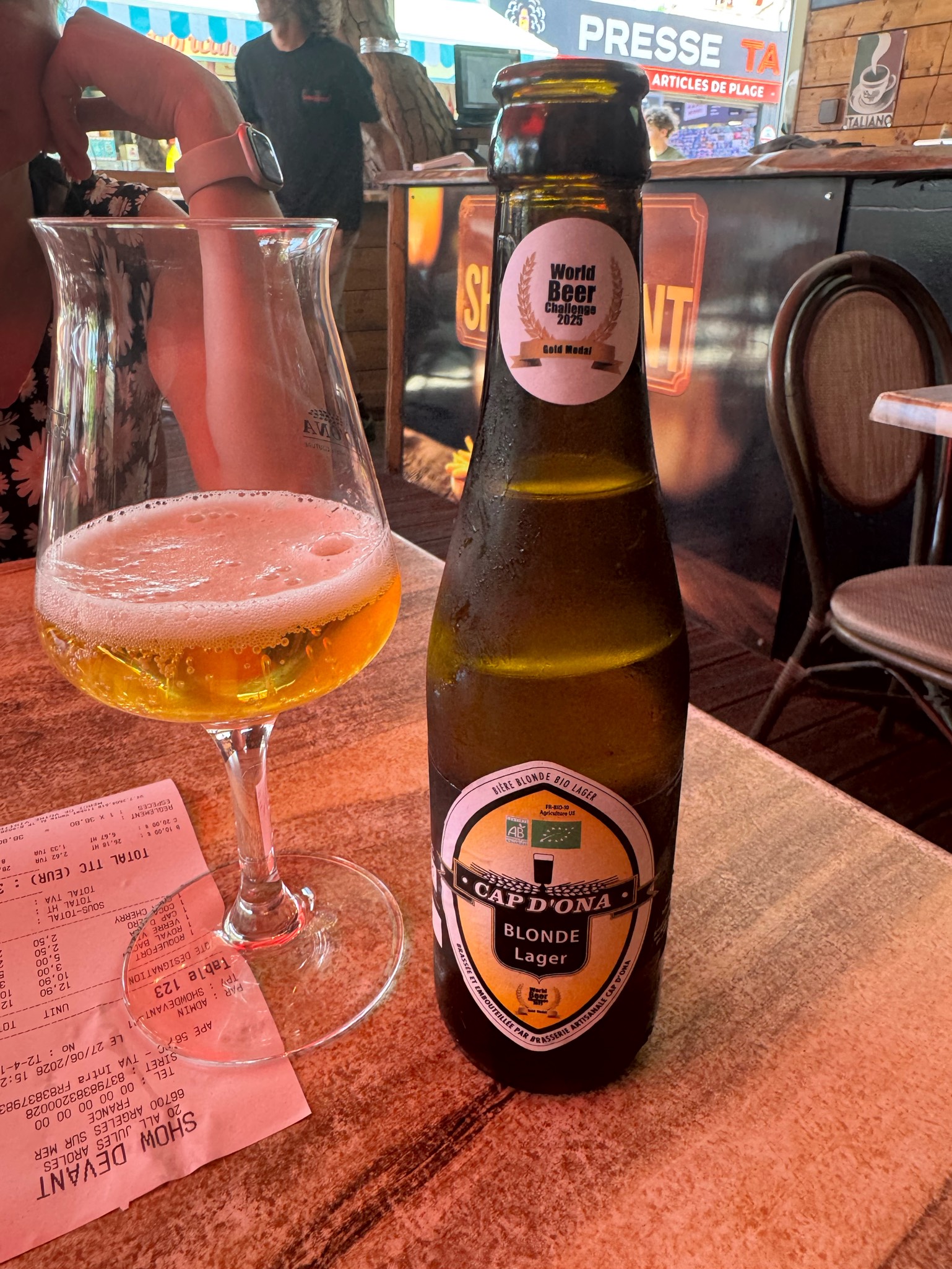 Cap d'Ona Blonde Lager, France