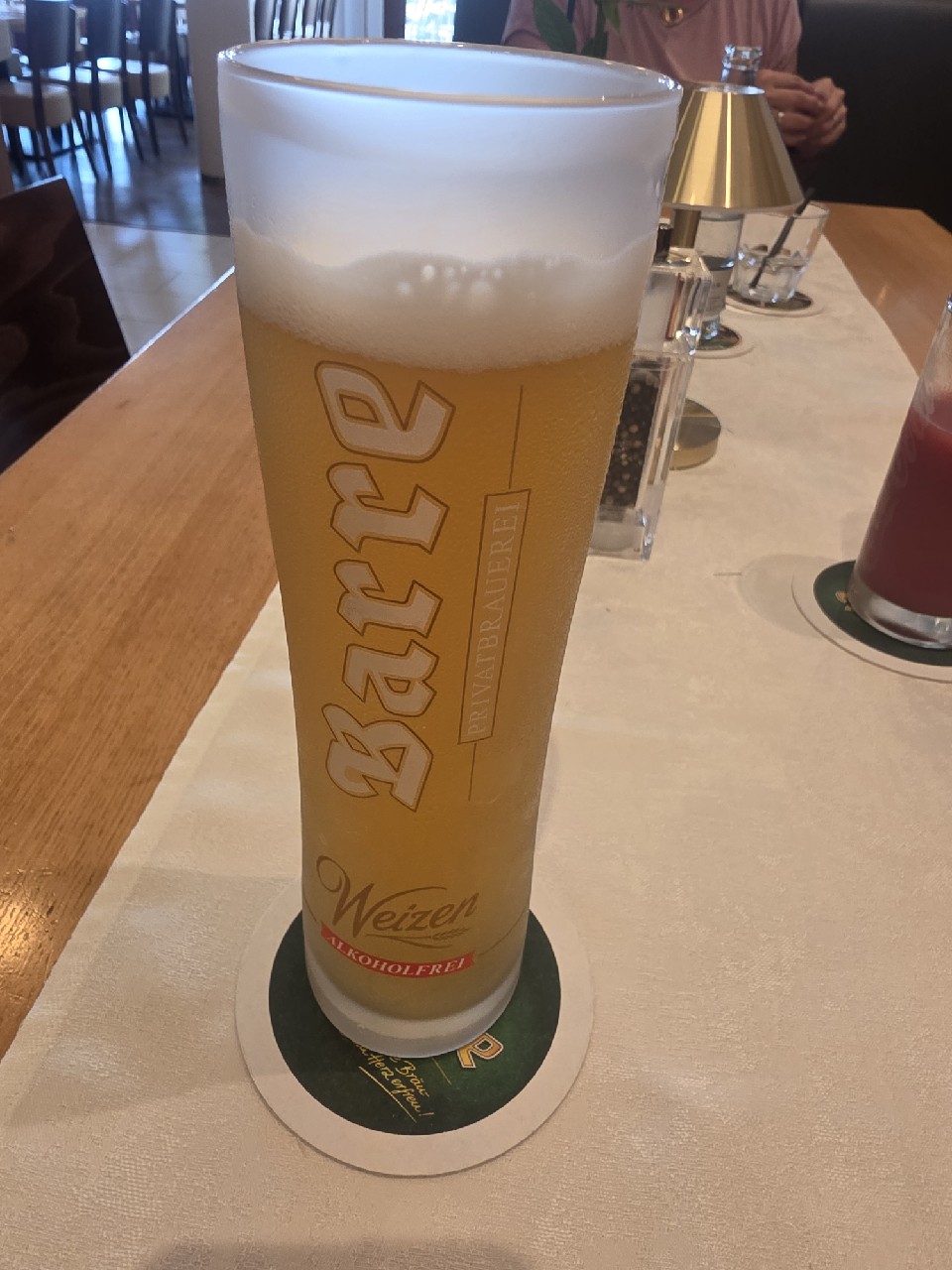 Barre Weizen Alkoholfrei, Privatbrauerei Ernst Barre