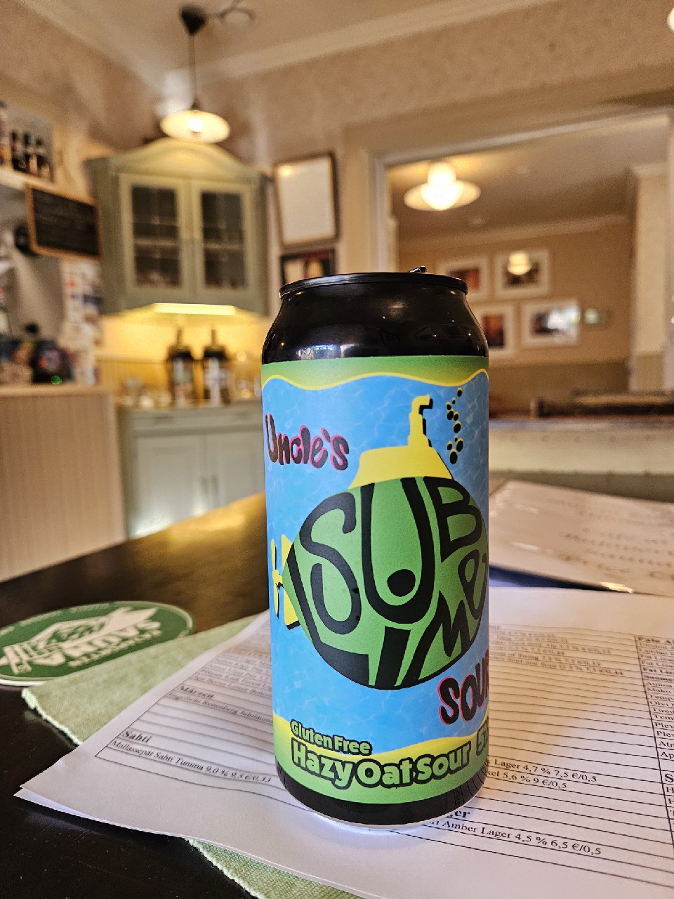 Uncle's SubLime Sour, Finland