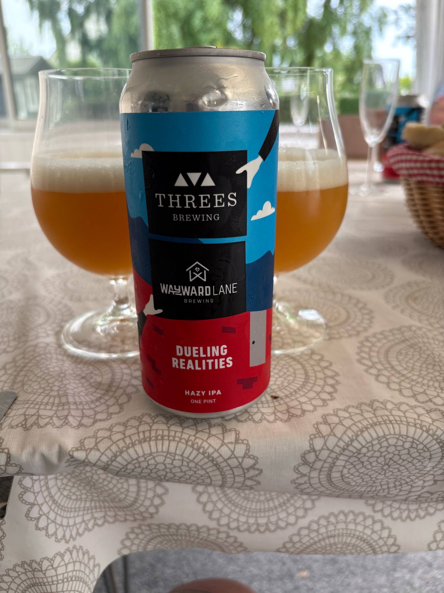 Dueling realities, Threes Brewing