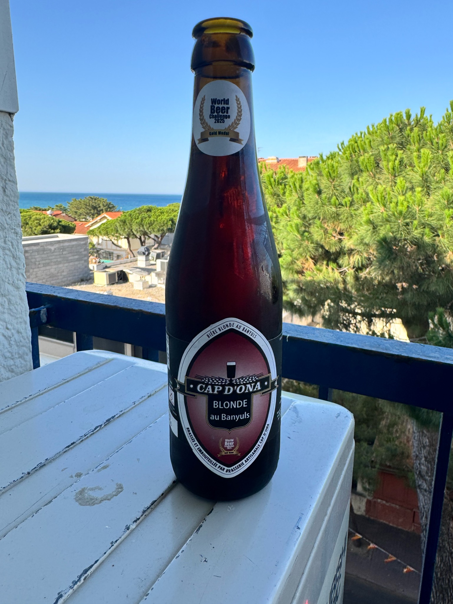 Cap D'Ona Blonde Au Banyuls, France