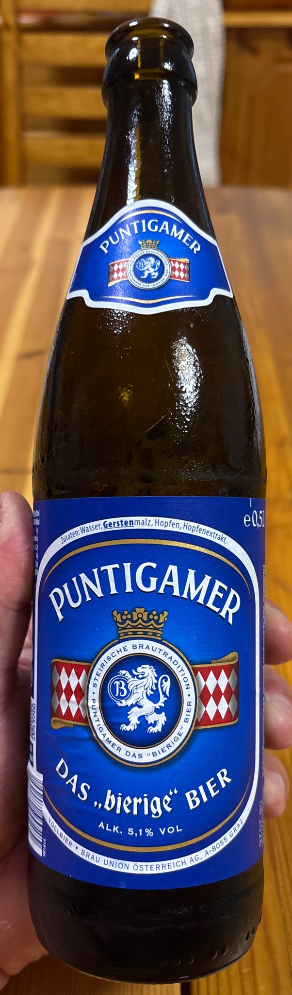 Puntigamer Das "Bierige" Bier, Austria