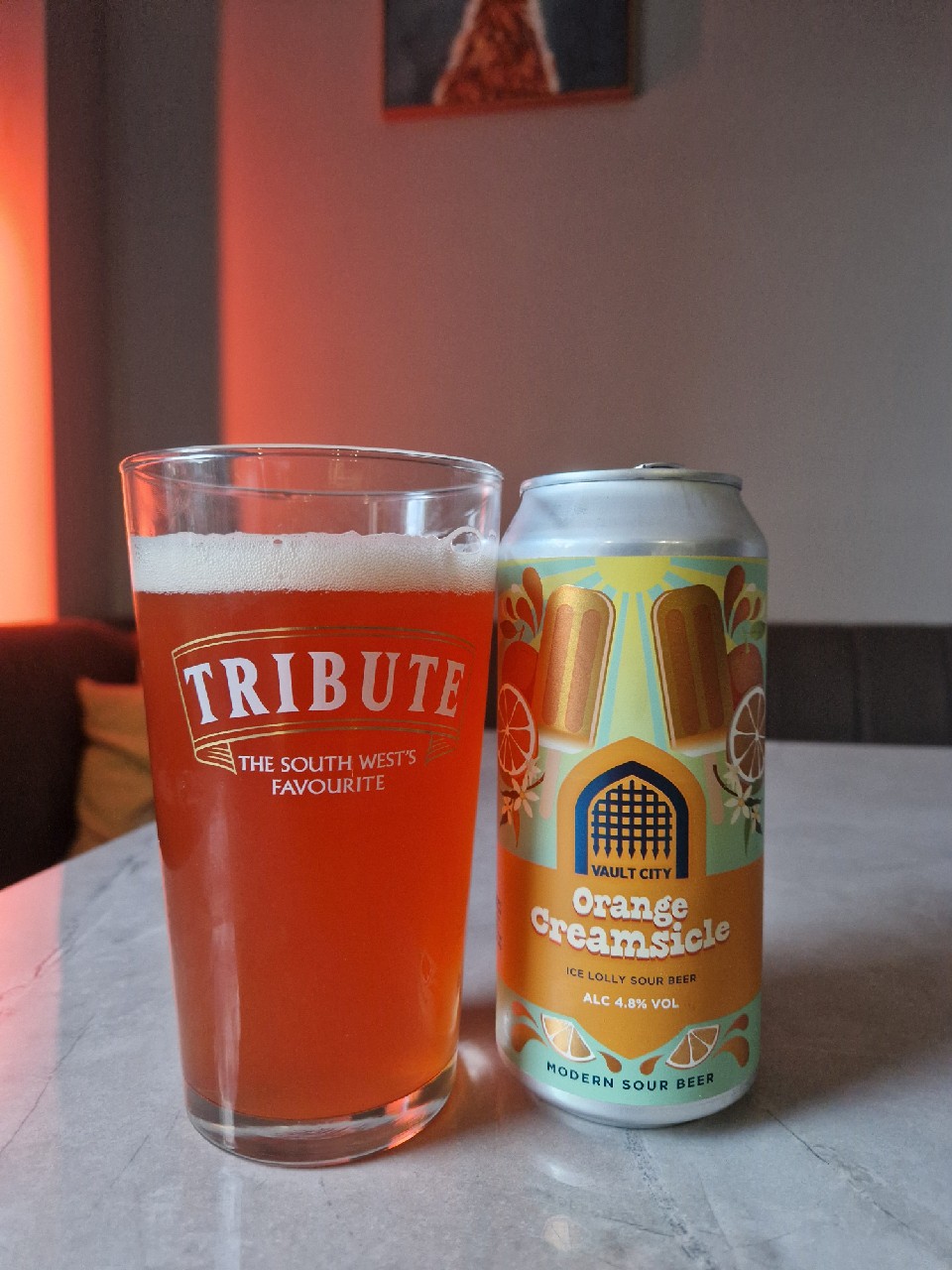Orange Creamsicle, Scotland