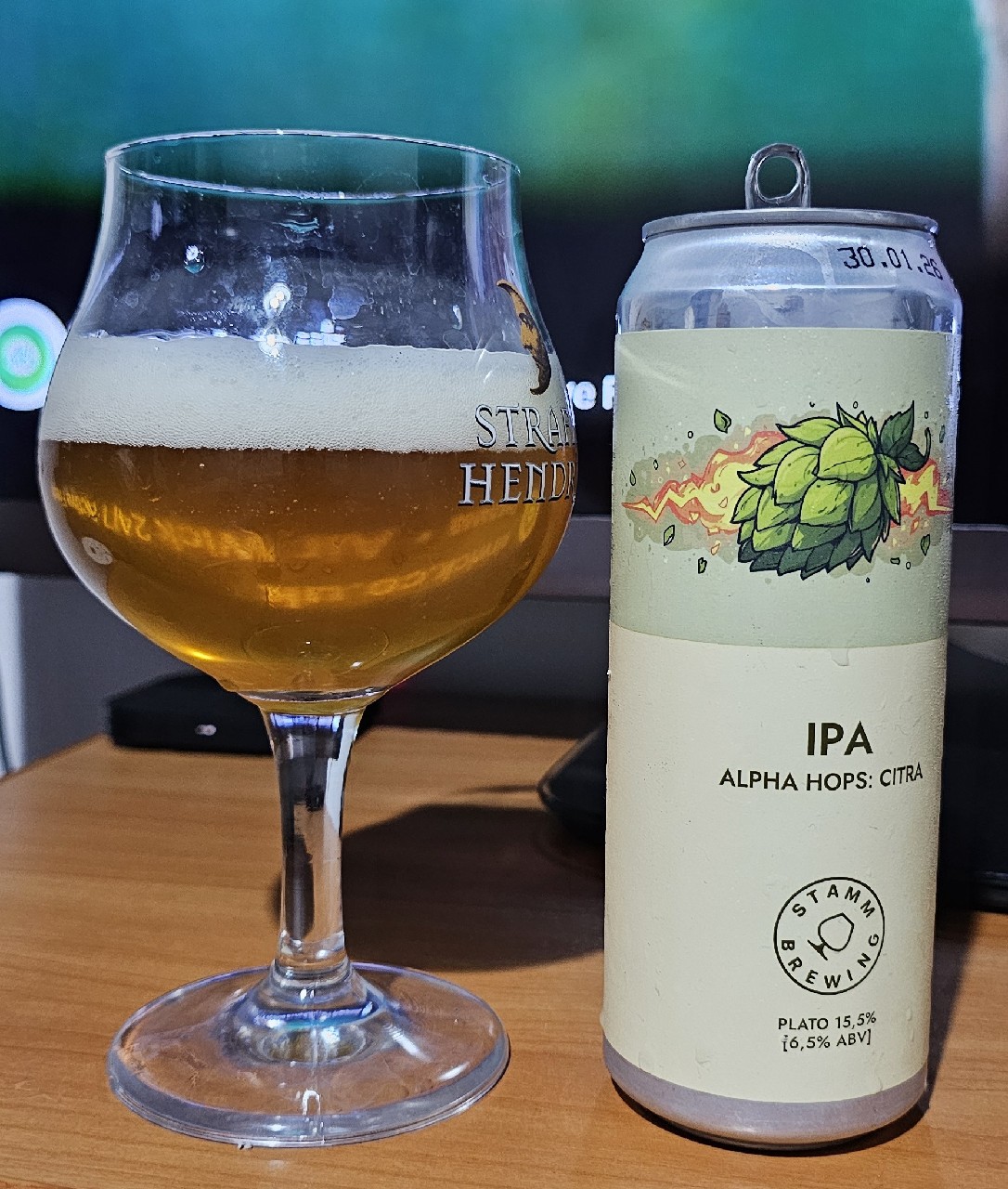 IPA Alpha Hops: Citra, Stamm Brewing