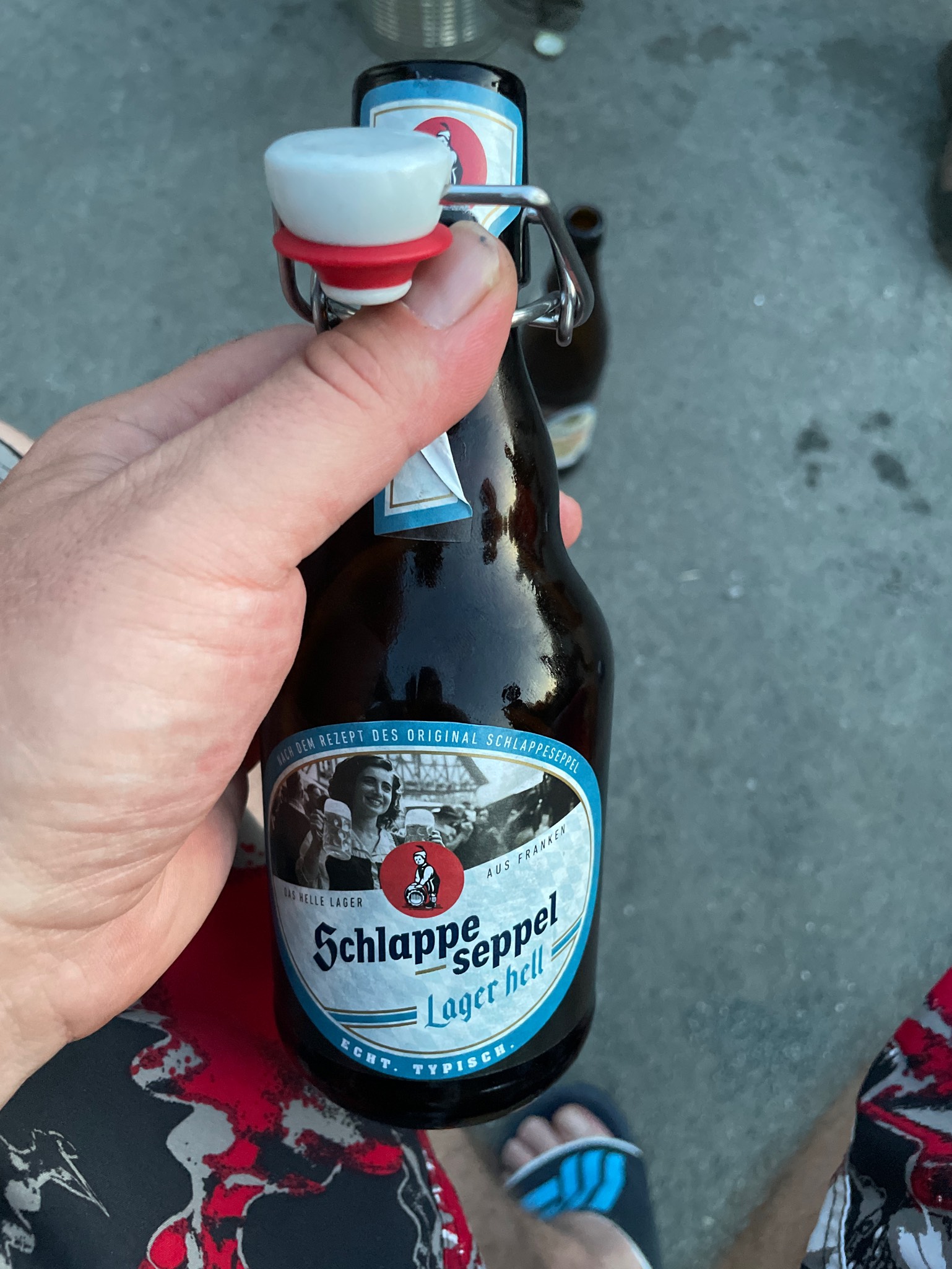 Schlappeseppel Lager Hell Gusti, Germany