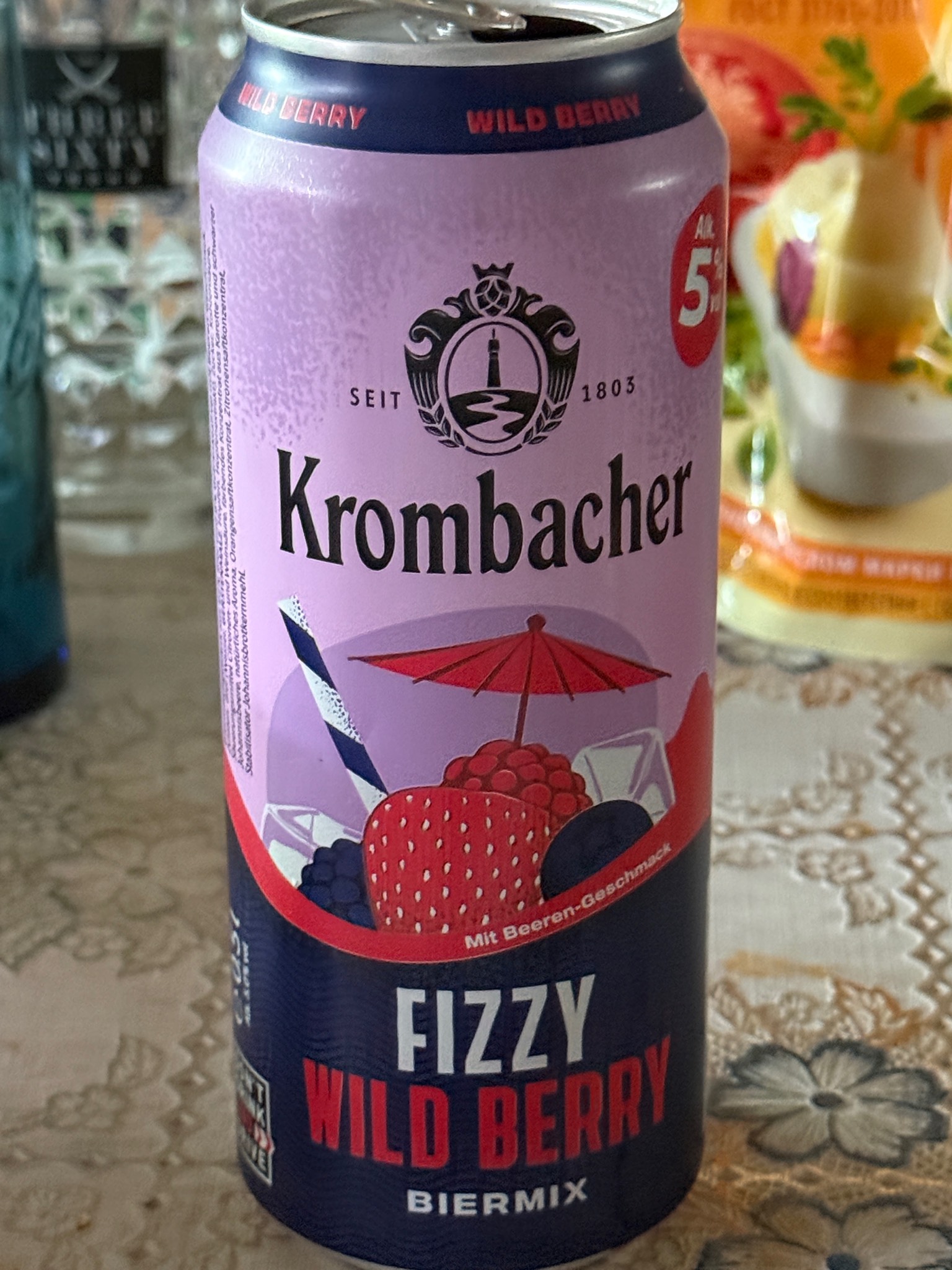 Krombacher Fizzy Wild Berry, Germany