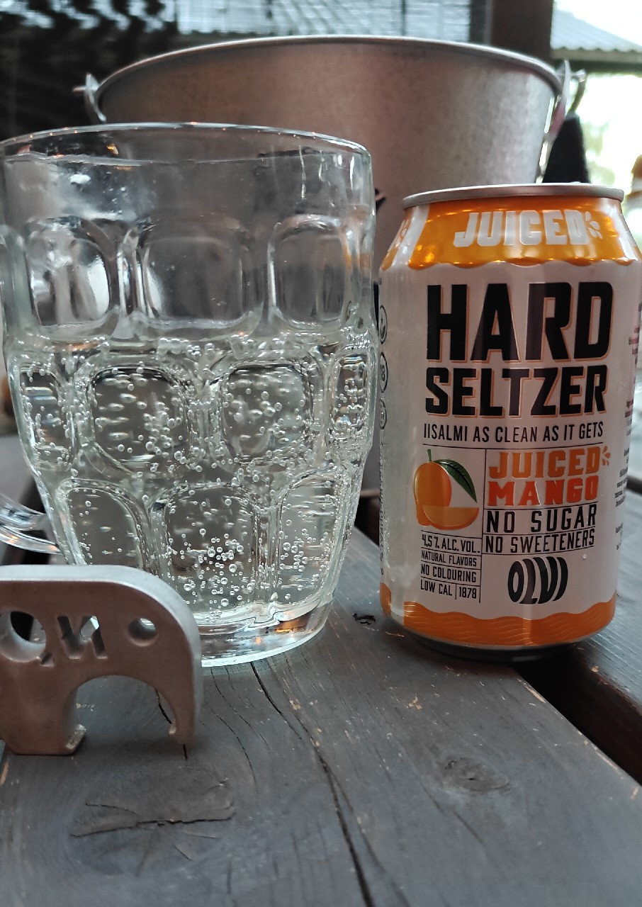 Hard Seltzer Juiced Mango, Finland