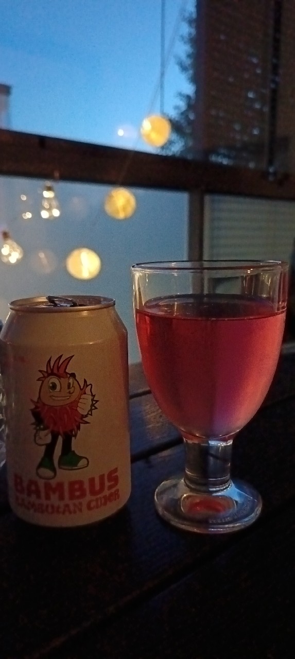 Bambus Rambutan Cider, The Wine And Soda Company