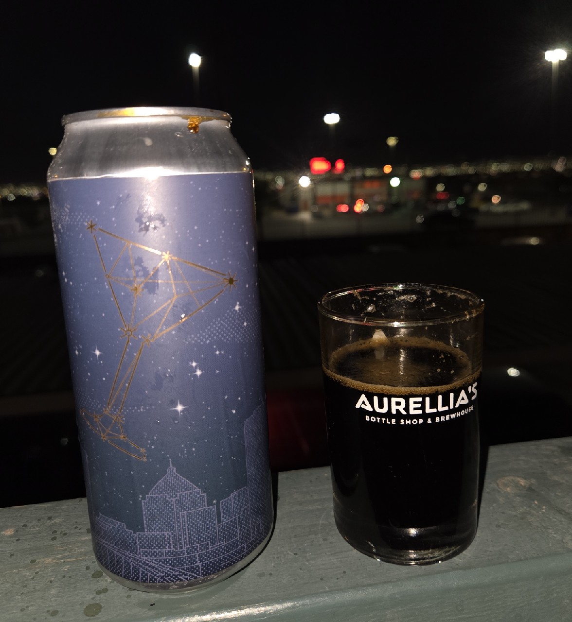 Pourin Mortalis Imperial Stout brewed with Expresso Stout, Mortalis Brewing Co.