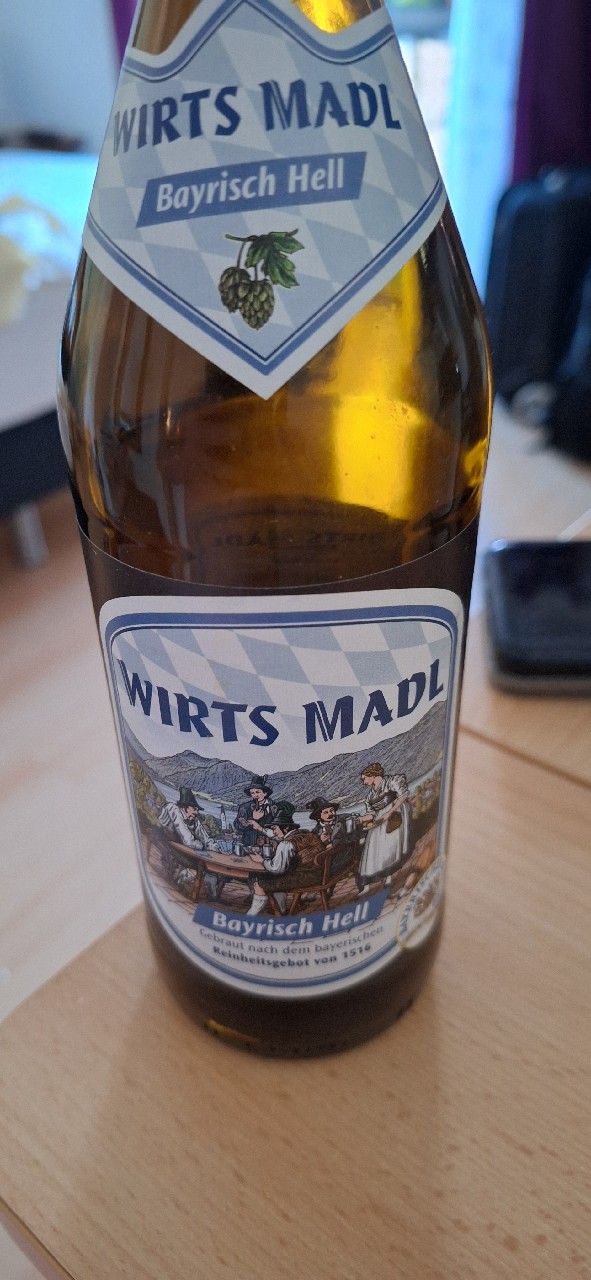 Wirts Madl Bayrisch Hell 1516, Löwenbrauerei Passau