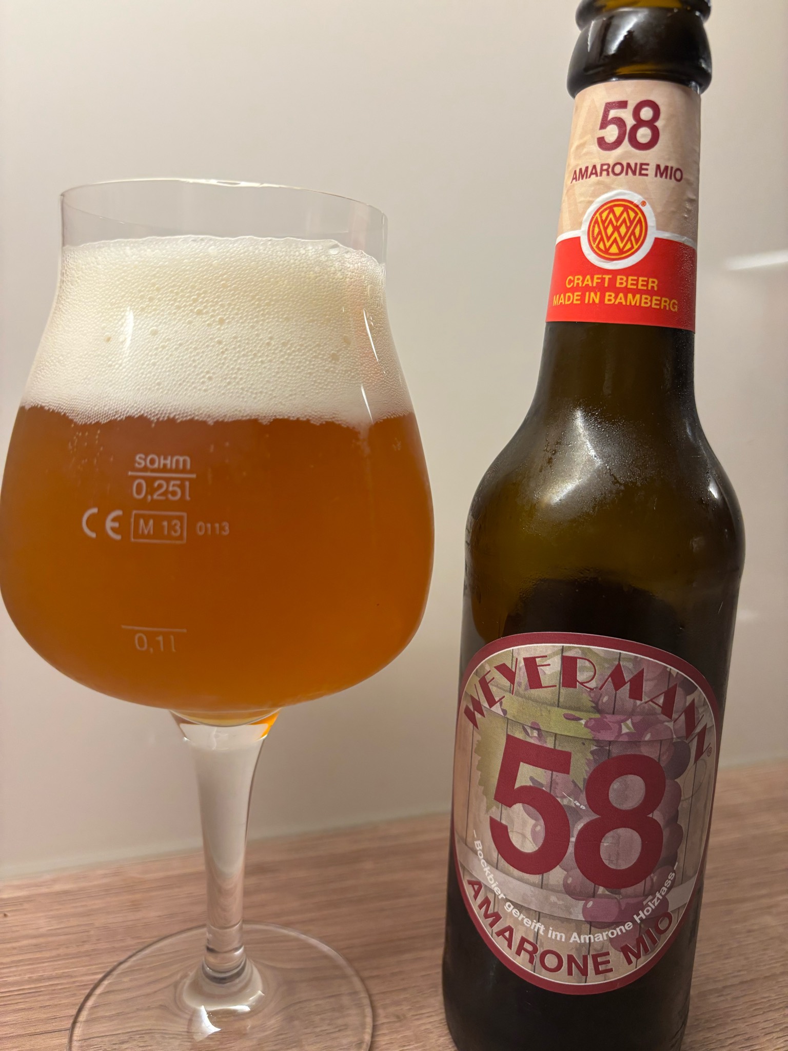 58 Amarone Mio, Weyermann Biermanufaktur