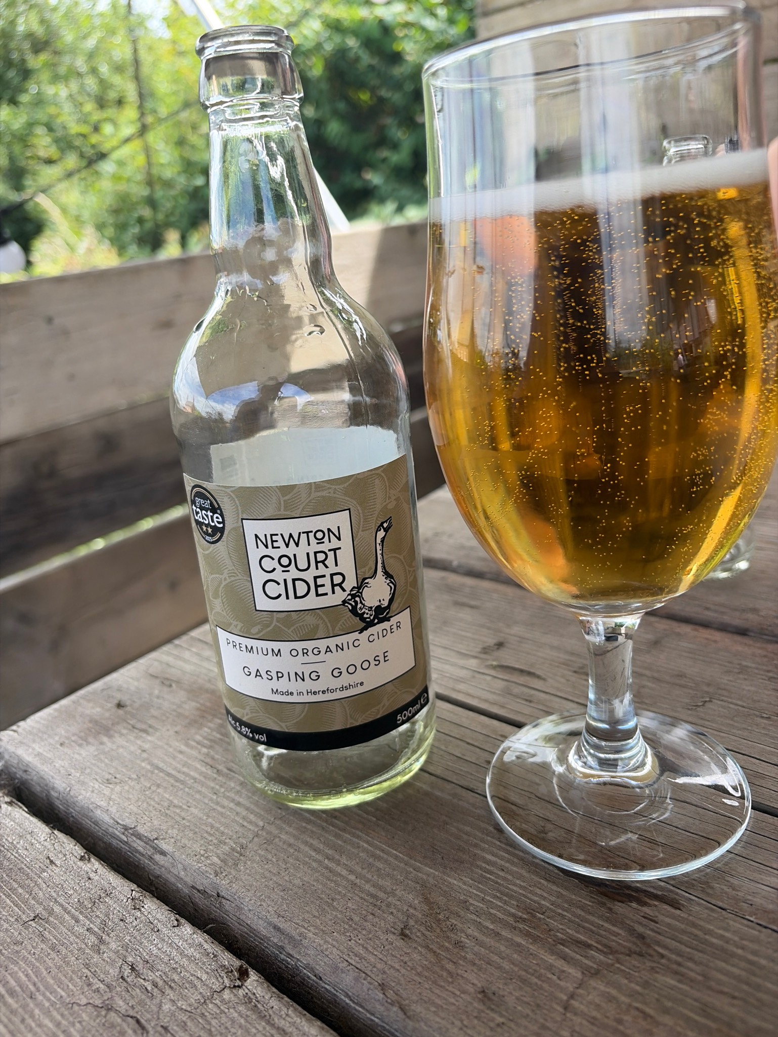 Gasping Goose, Newton Court Cider