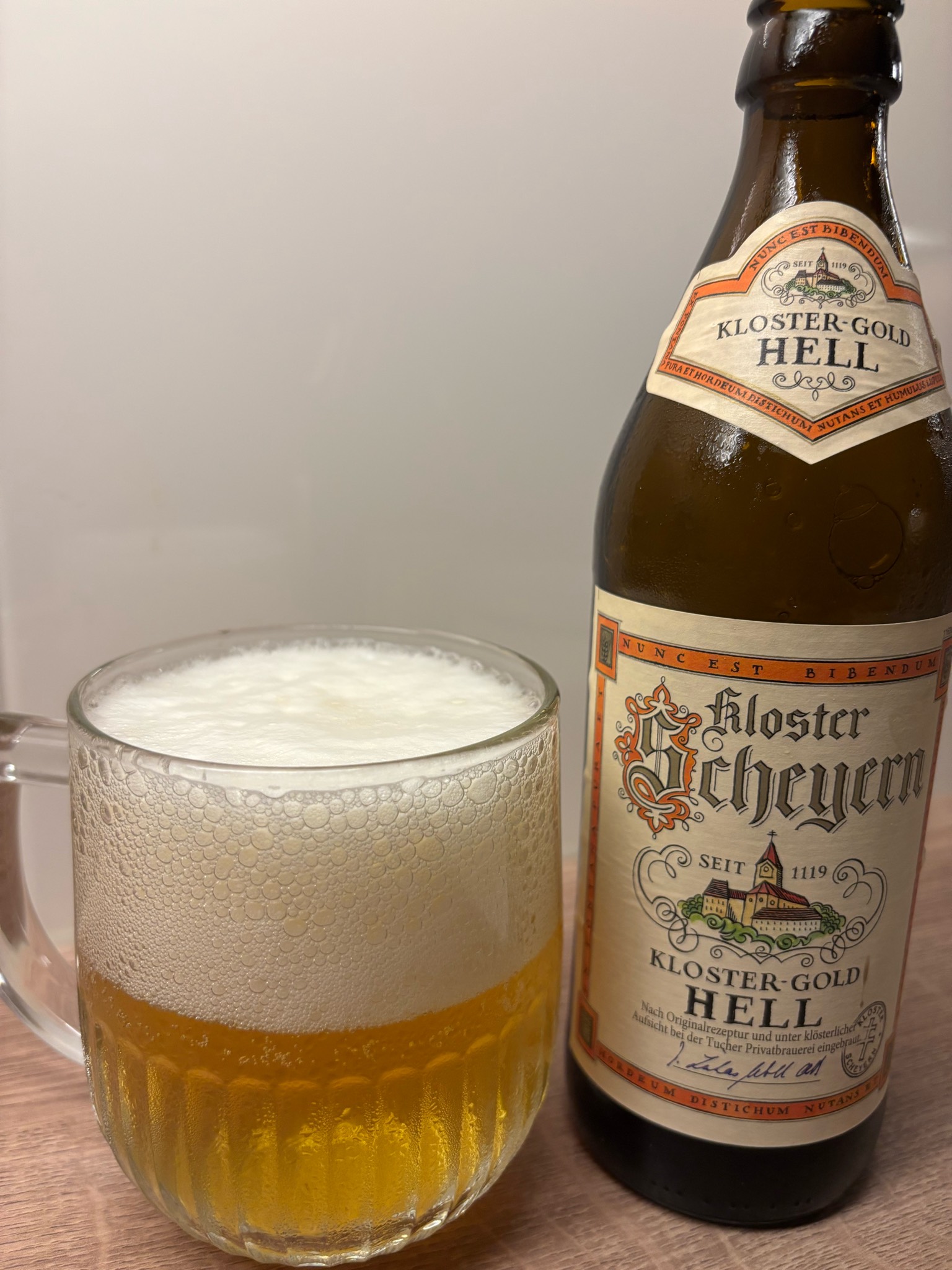 Kloster-Gold Hell, Kloster-Brauerei Scheyern