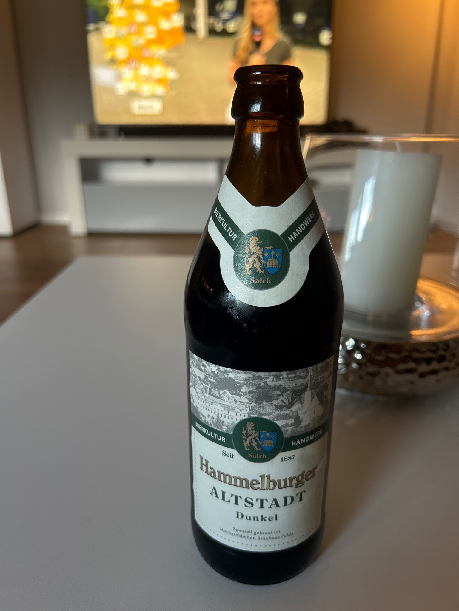 Hammelburger Altstadtbier dunkel, Hochstiftliches Brauhaus Fulda
