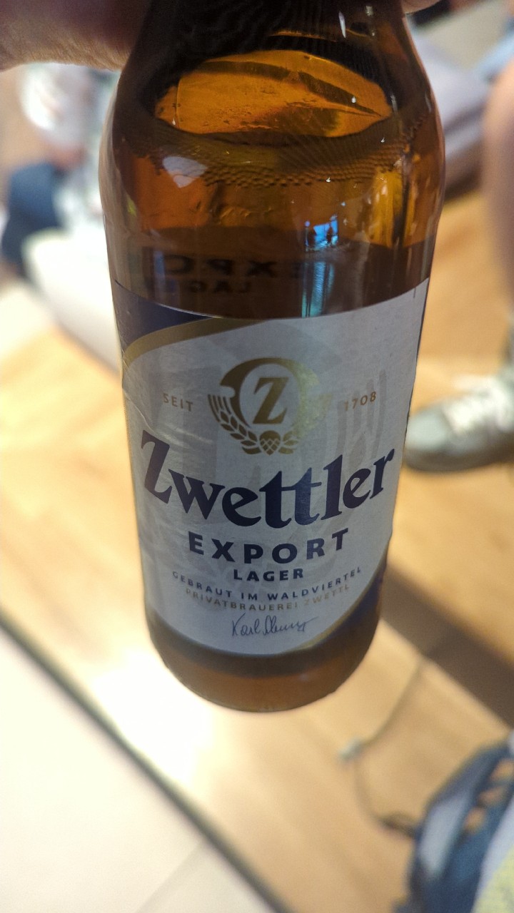 Zwettler Export Lager, Privatbrauerei Zwettl Karl Schwarz